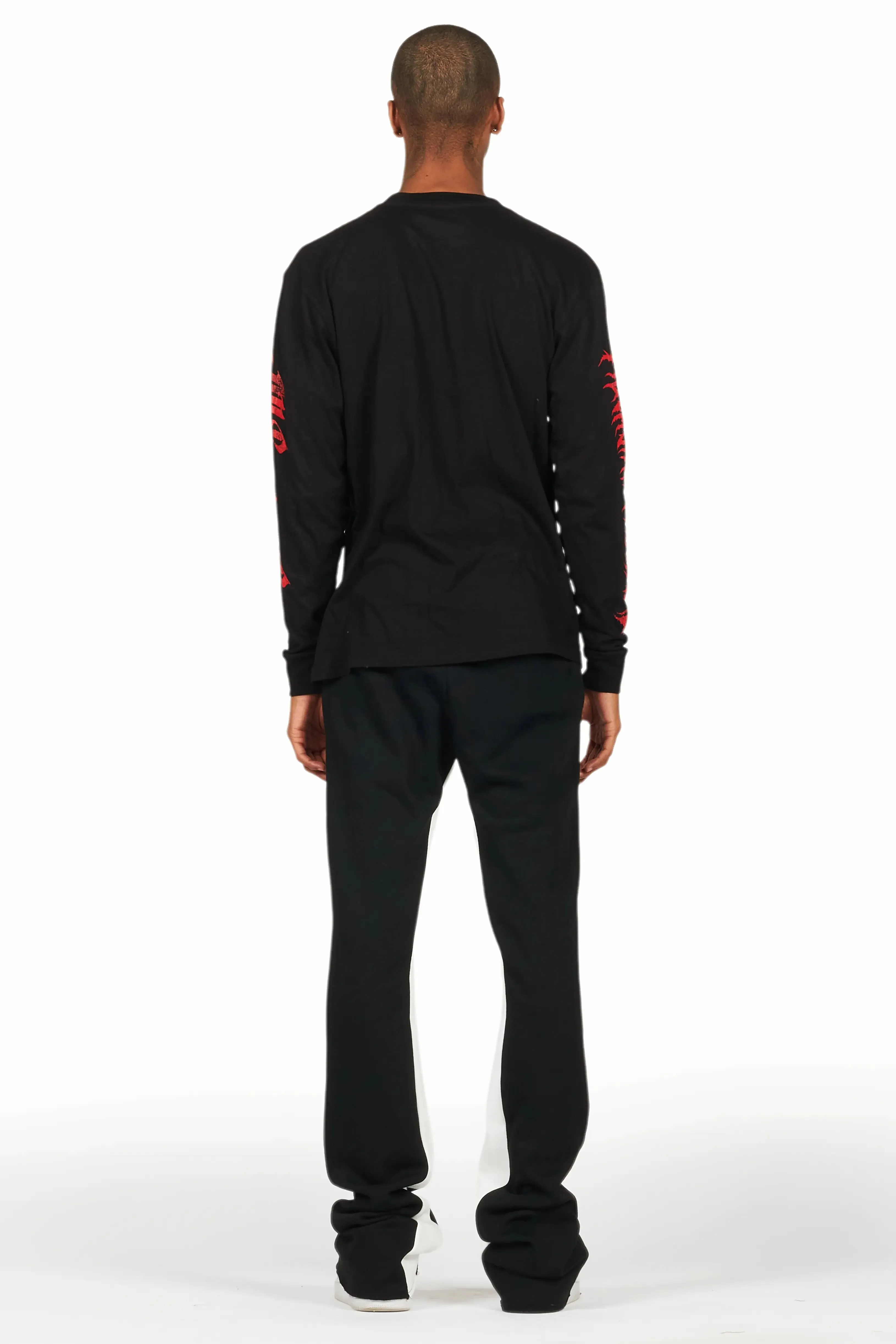 All Seeing Eyes Black/Red Long Sleeve T-Shirt/Baggy Pant Set sold by Rockstar Original product image thumbnail 4