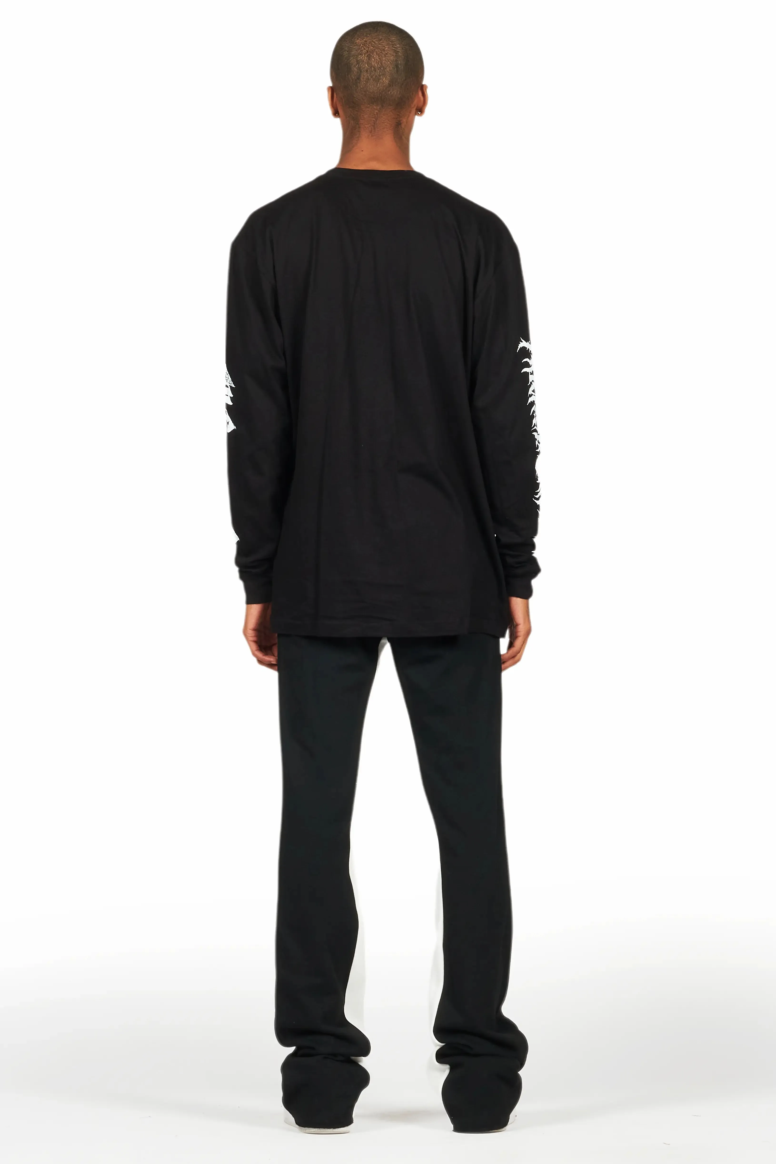 All Seeing Eyes Black/White Long Sleeve T-Shirt/Baggy Pant Set sold by Rockstar Original product image thumbnail 4