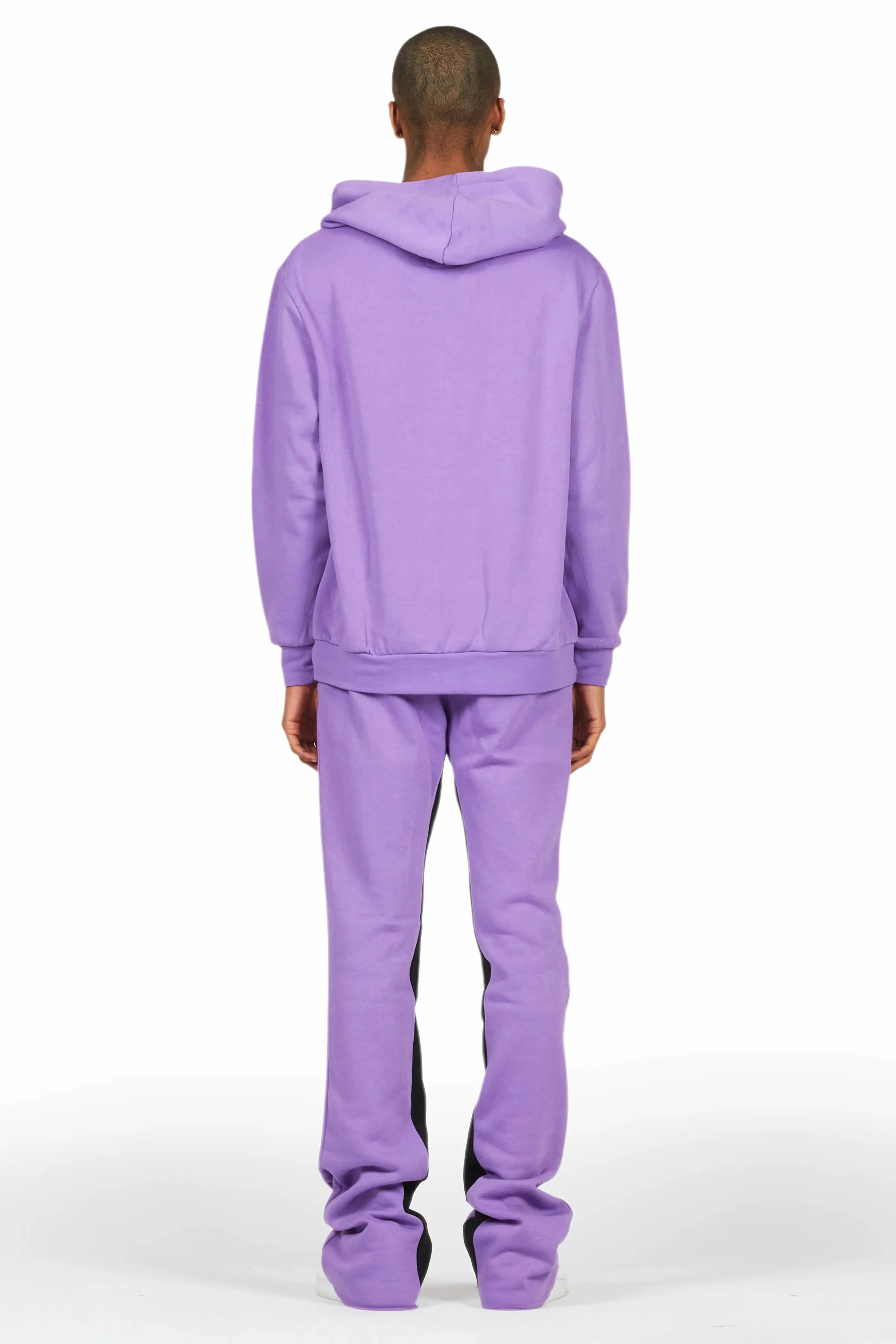 Raffer Purple Hoodie Baggy Fit Pant Track Set sold by Rockstar Original product image thumbnail 4
