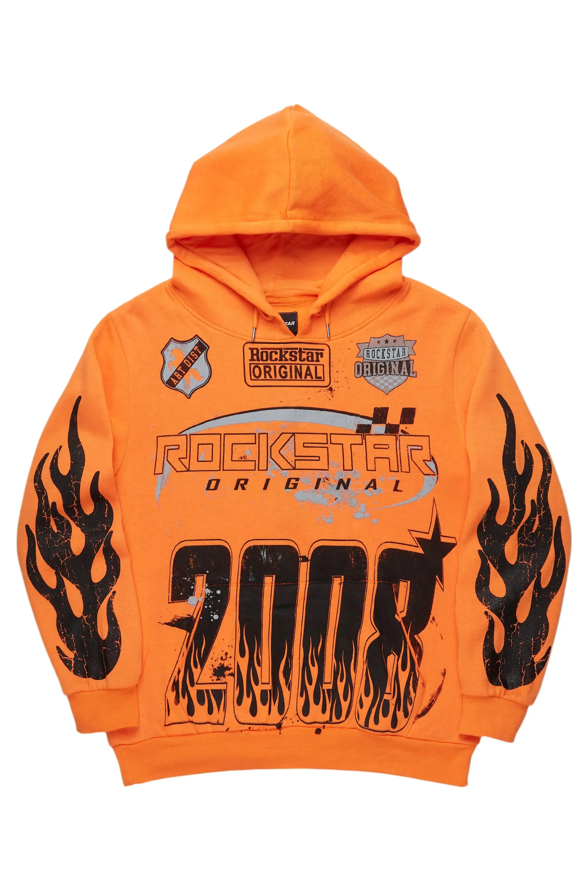 Amos Orange Graphic Hoodie sold by Rockstar Original