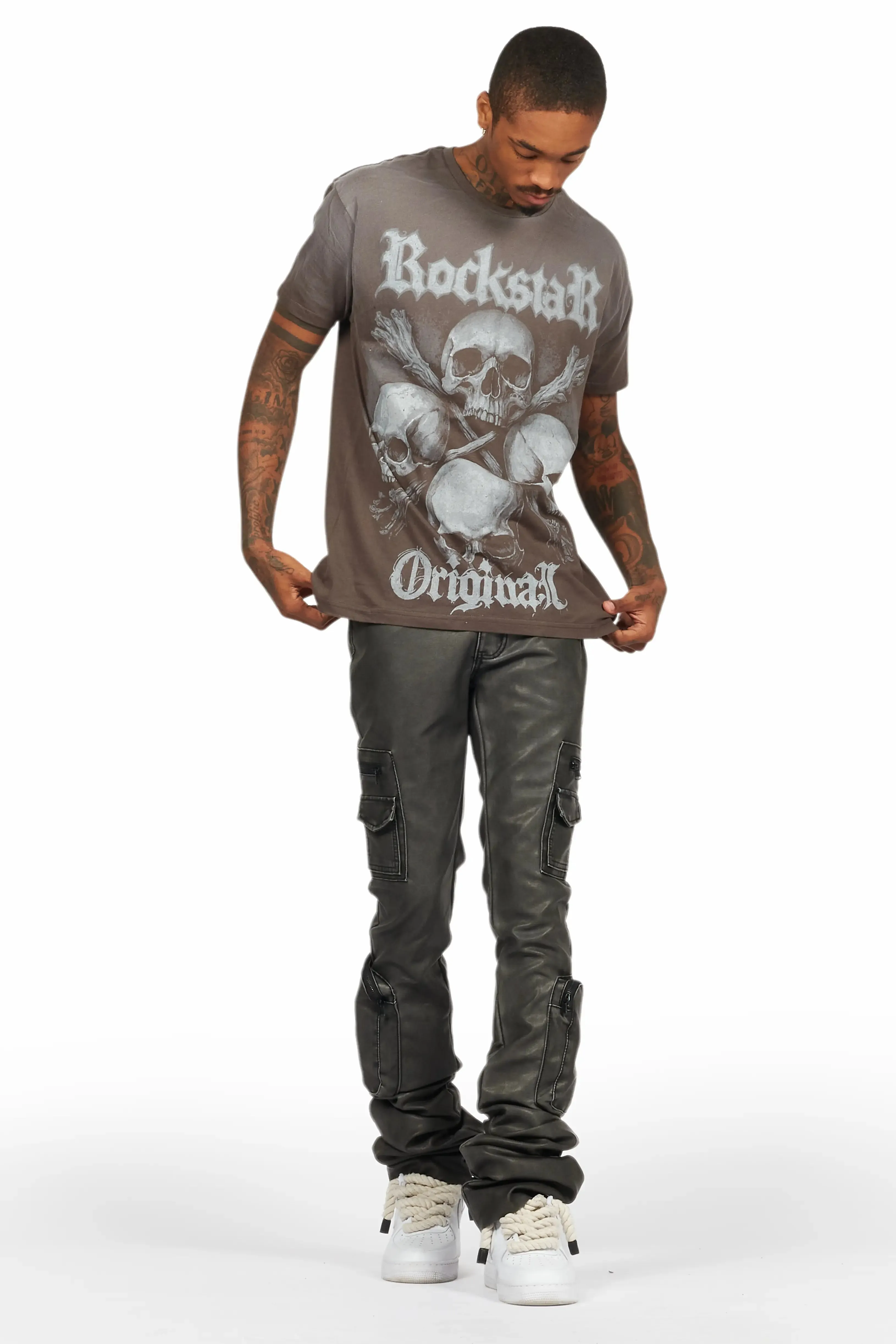 Kensen Beige Puffer Jacket sold by Rockstar Original product image thumbnail 5