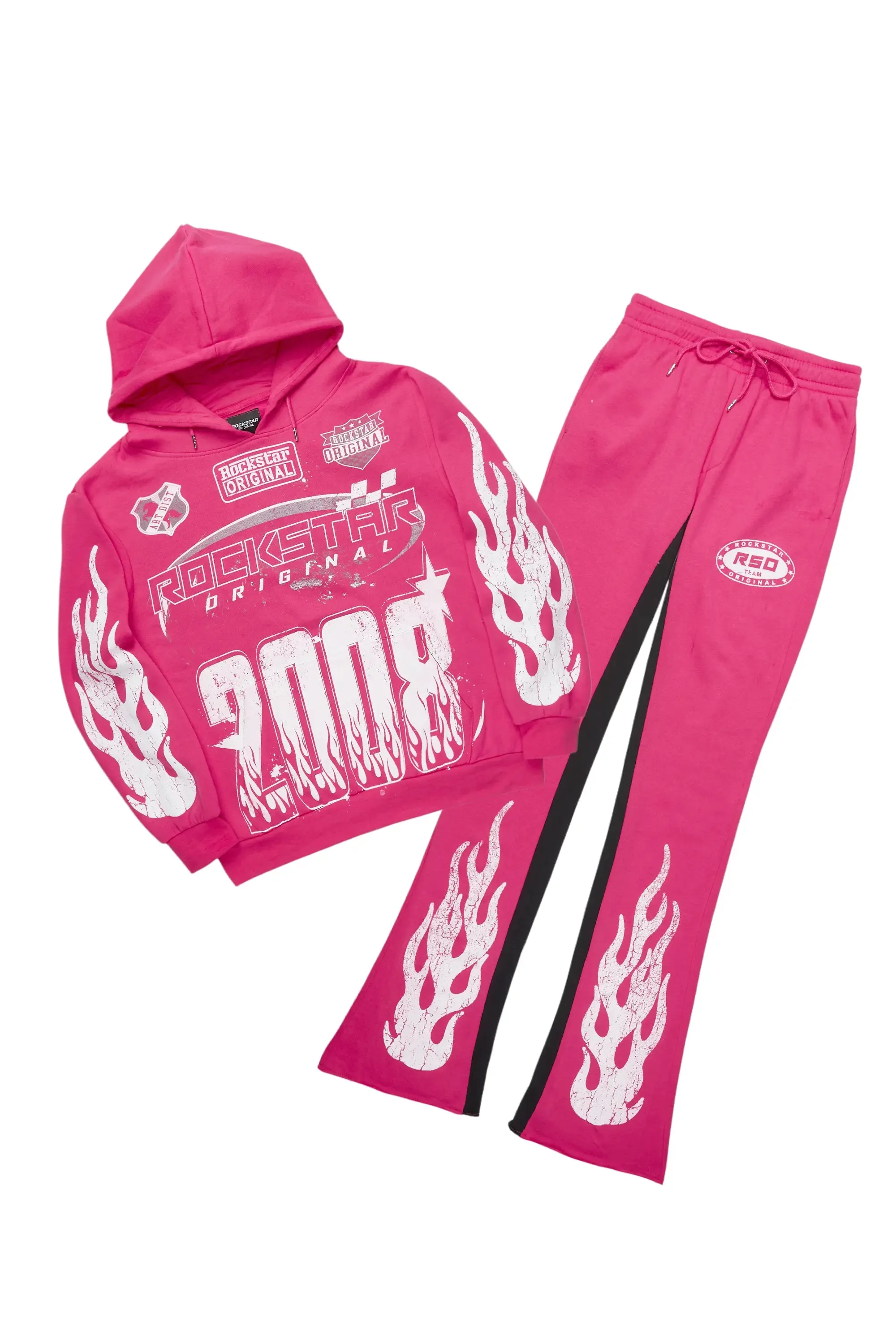 Esha Fuchsia Stacked Trackset sold by Rockstar Original