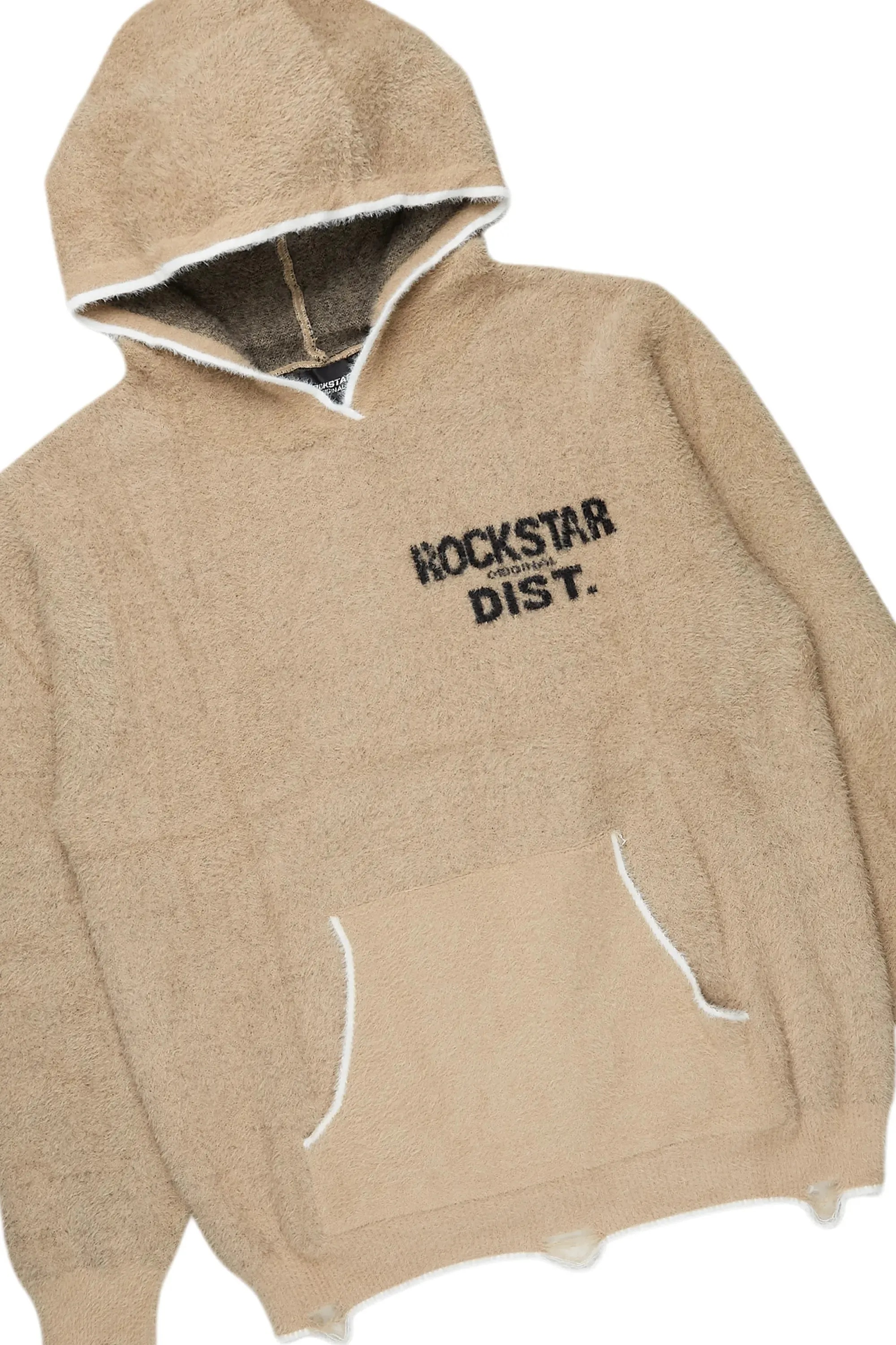 Talisha Beige Super Stacked Trackset sold by Rockstar Original product image thumbnail 2