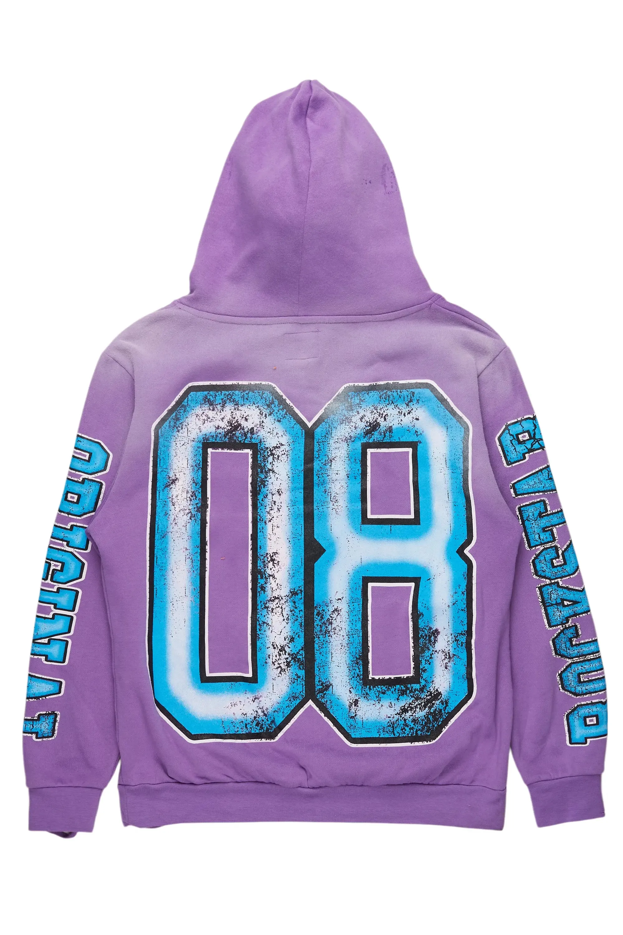 Tariqa Purple Oversized Hoodie sold by Rockstar Original product image thumbnail 3