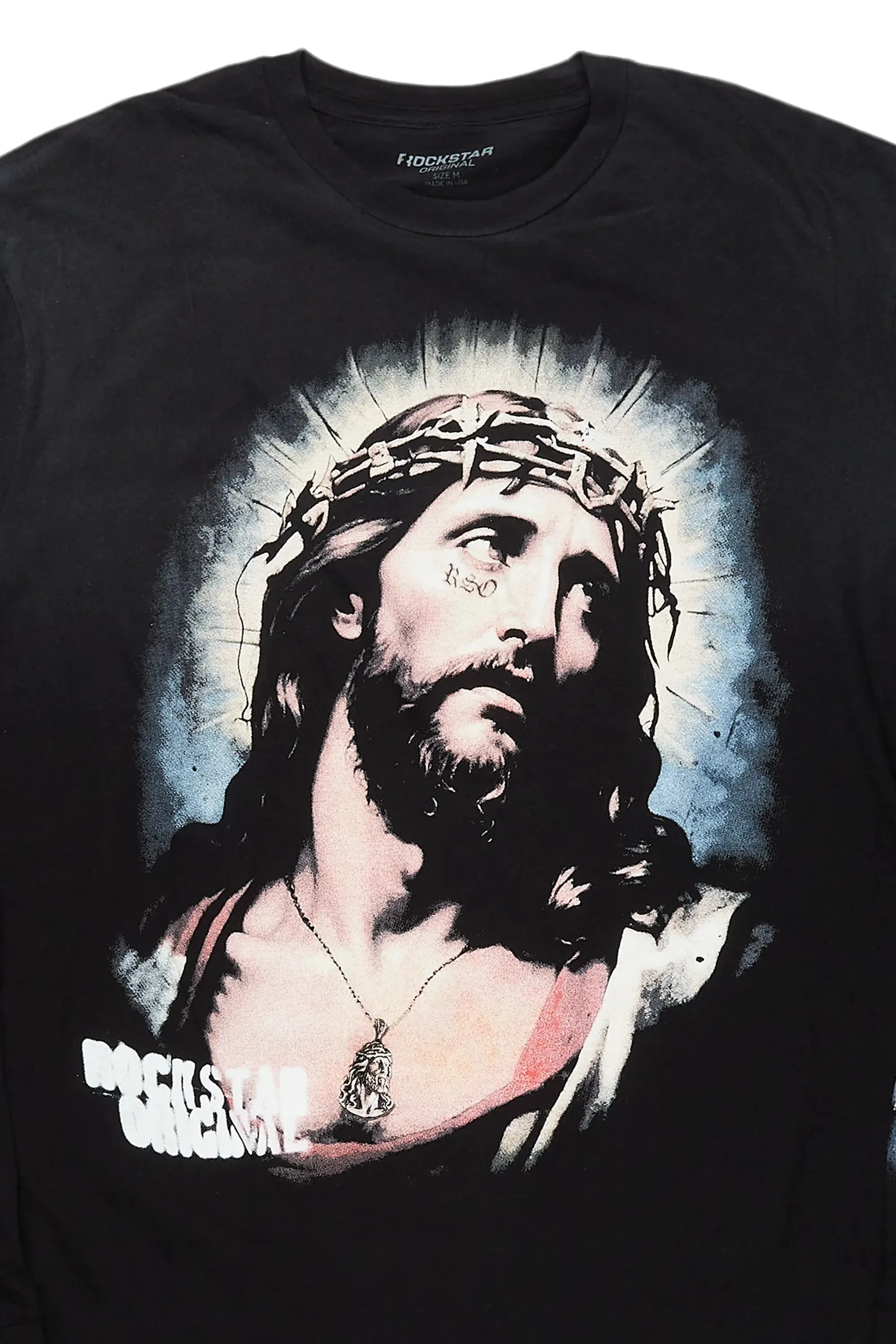 Oleathea Black Long Sleeve T-Shirt sold by Rockstar Original product image thumbnail 2