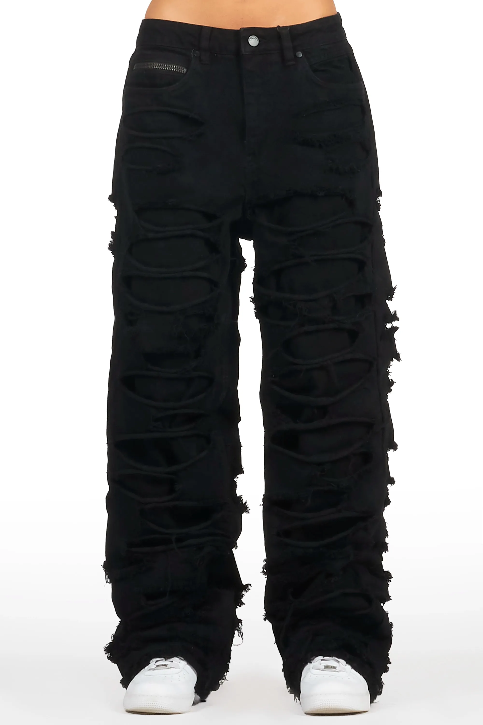 Luisa Black Baggy Jean sold by Rockstar Original