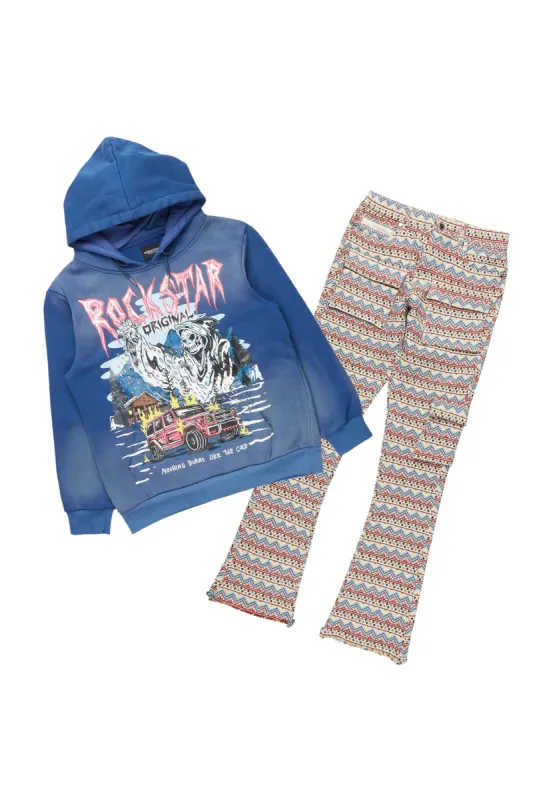 Kip Navy Hoodie/Tapestry Jean Bundle sold by Rockstar Original