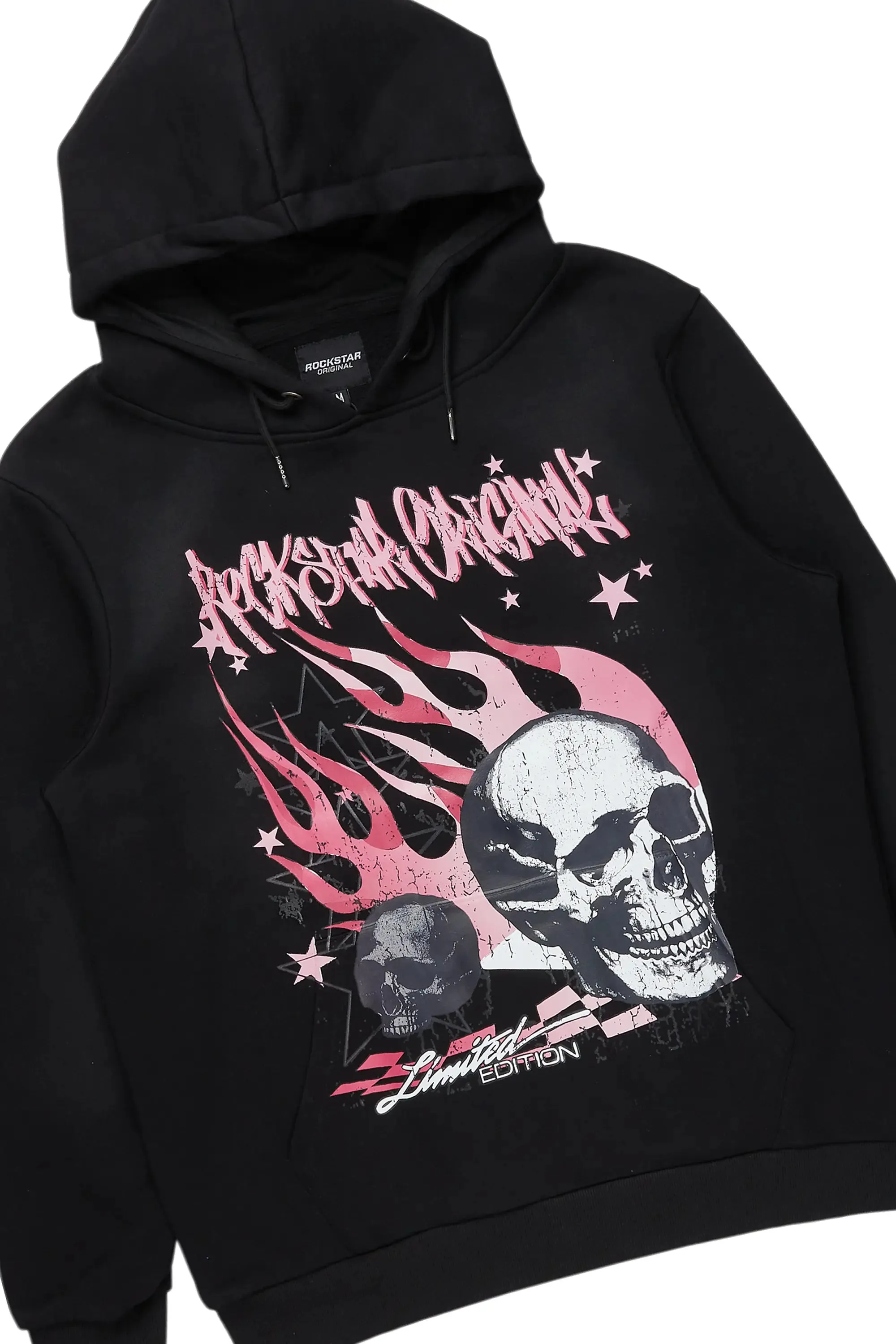 Anneso Black Hoodie/Stacked Cargo Jean Bundle sold by Rockstar Original product image thumbnail 2