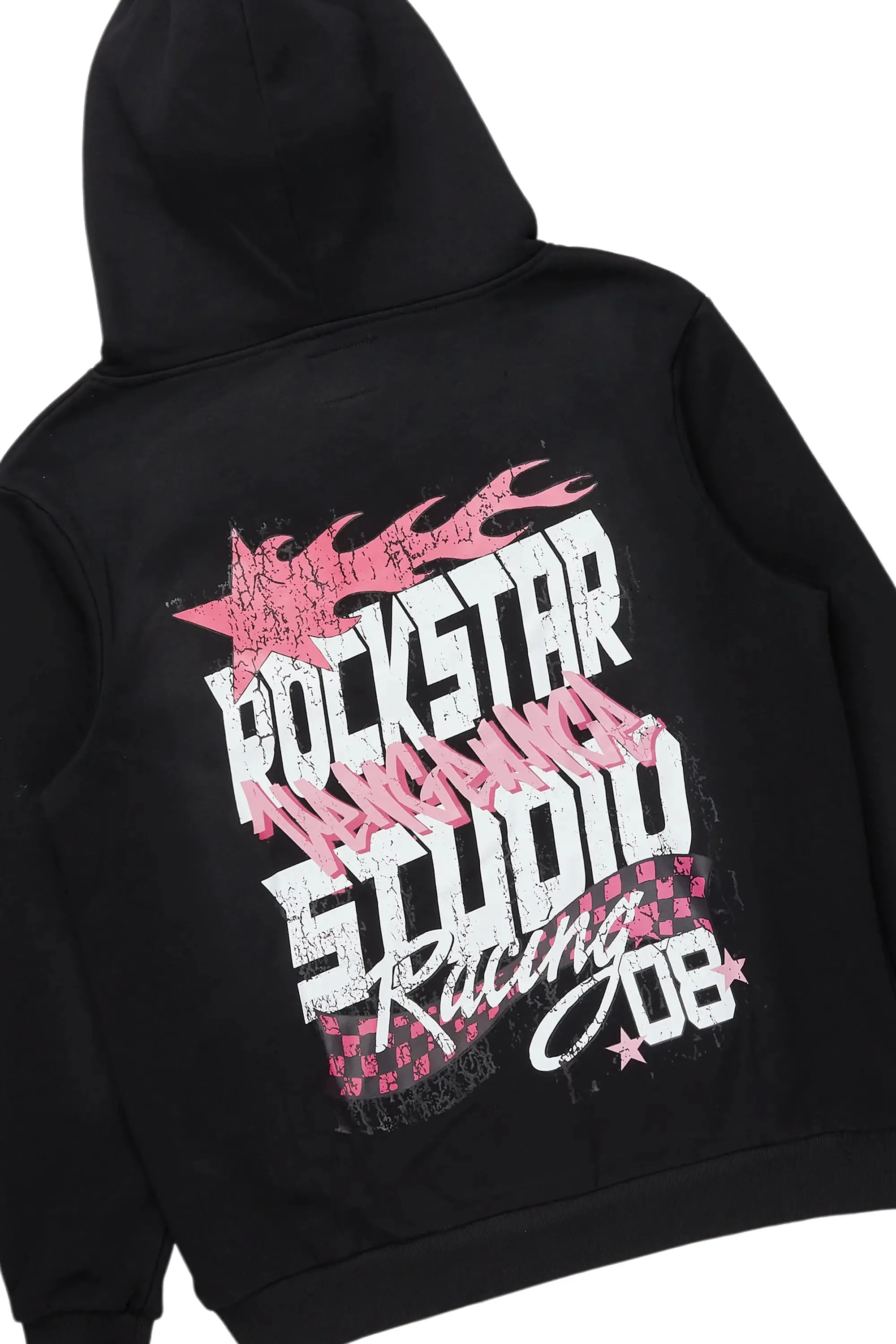 Anneso Black Hoodie/Stacked Cargo Jean Bundle sold by Rockstar Original product image thumbnail 3