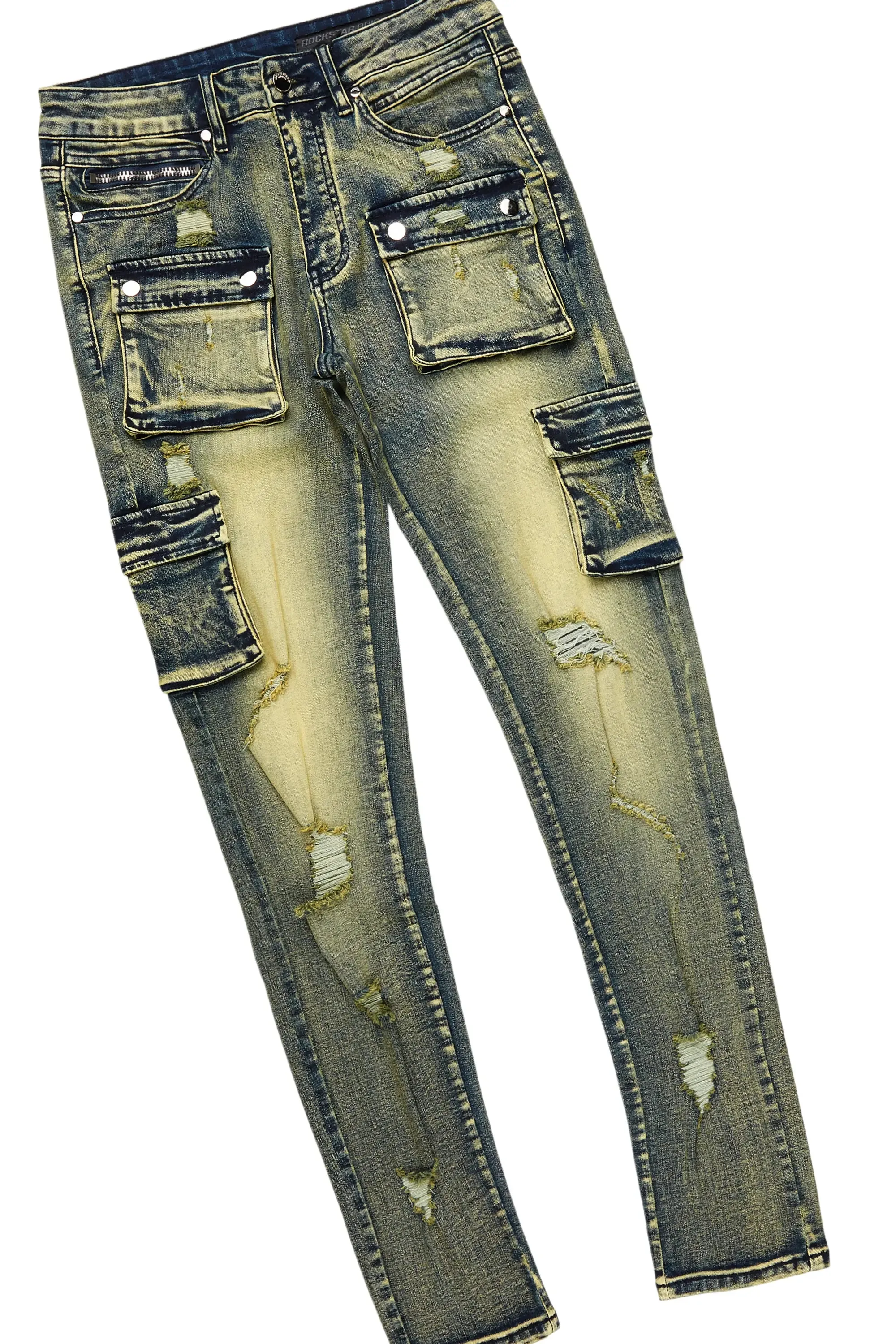 Bubble Sand Hoodie/Cargo Jean Bundle sold by Rockstar Original product image thumbnail 4