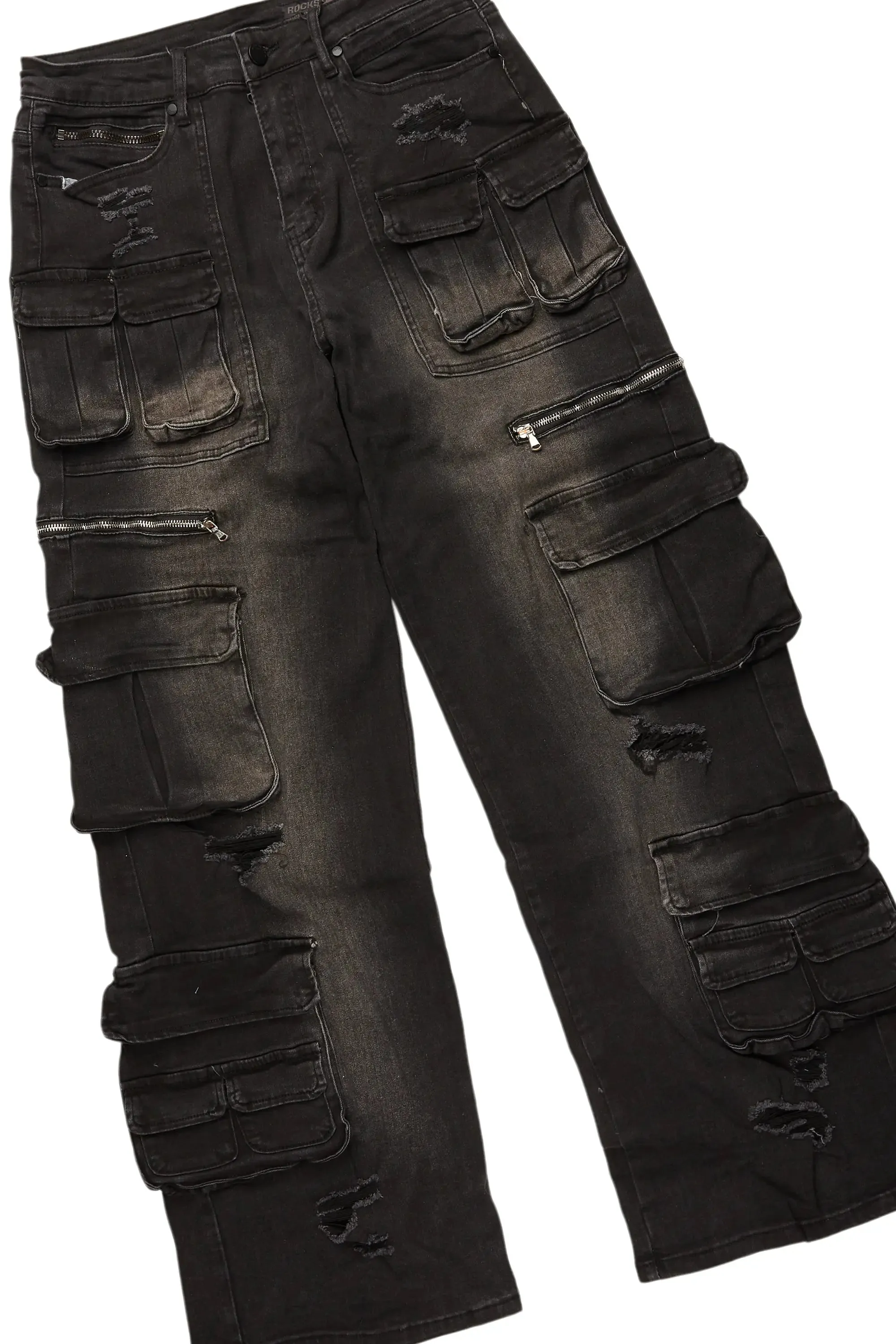 Smitty Black Hoodie/Baggy Fit Jean Bundle sold by Rockstar Original product image thumbnail 3