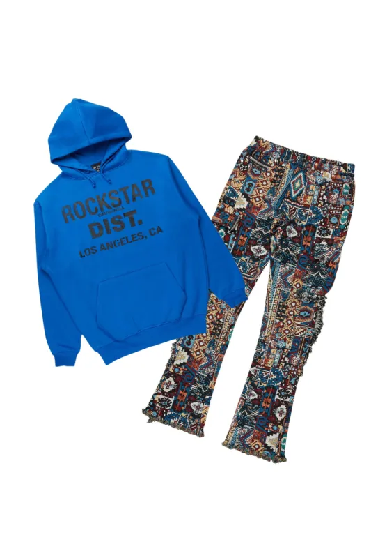 Lake Royal Blue Hoodie/Tapestry Jean Bundle sold by Rockstar Original