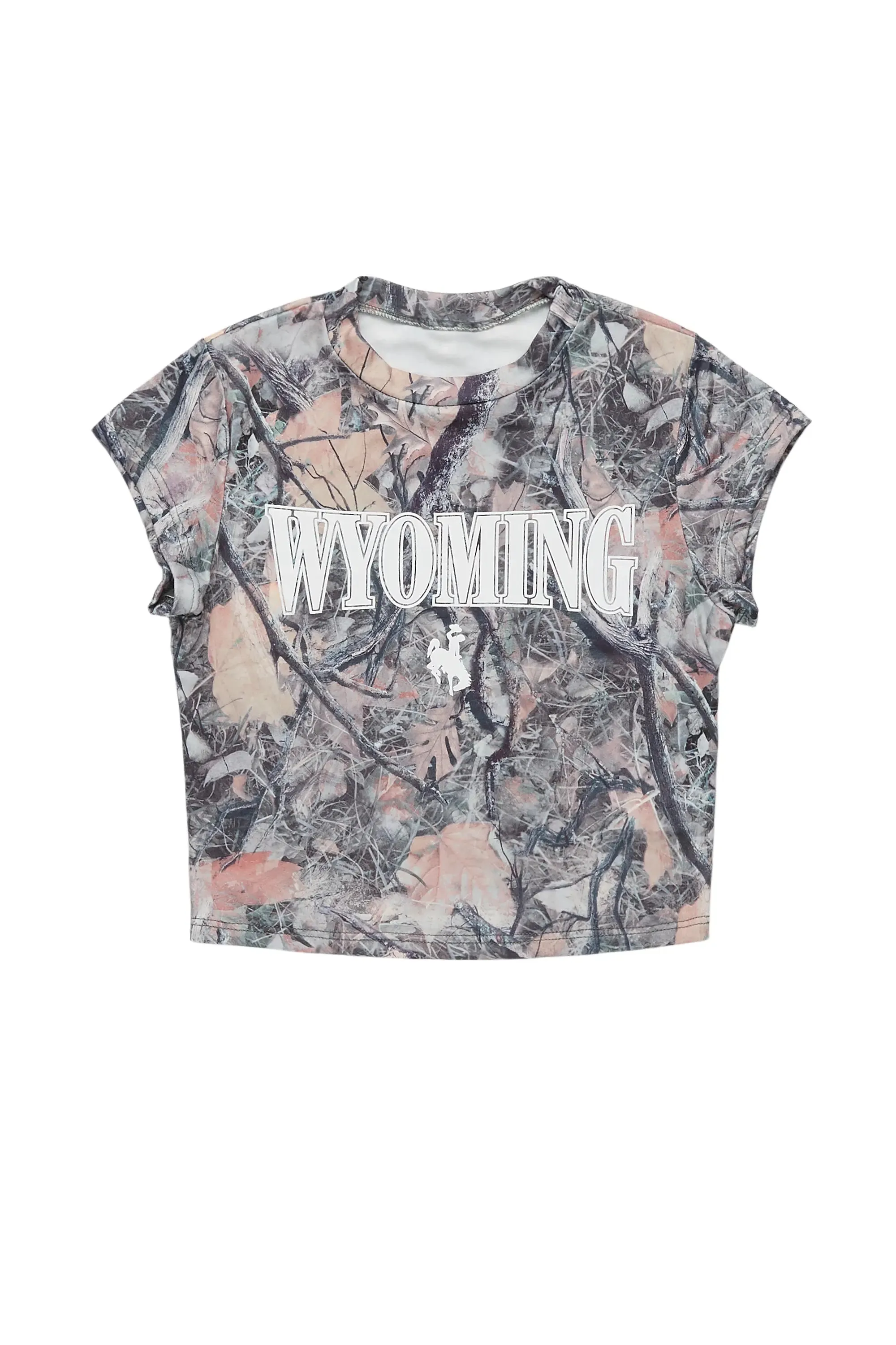 Dyneshia Tree Camo Crop T-Shirt sold by Rockstar Original