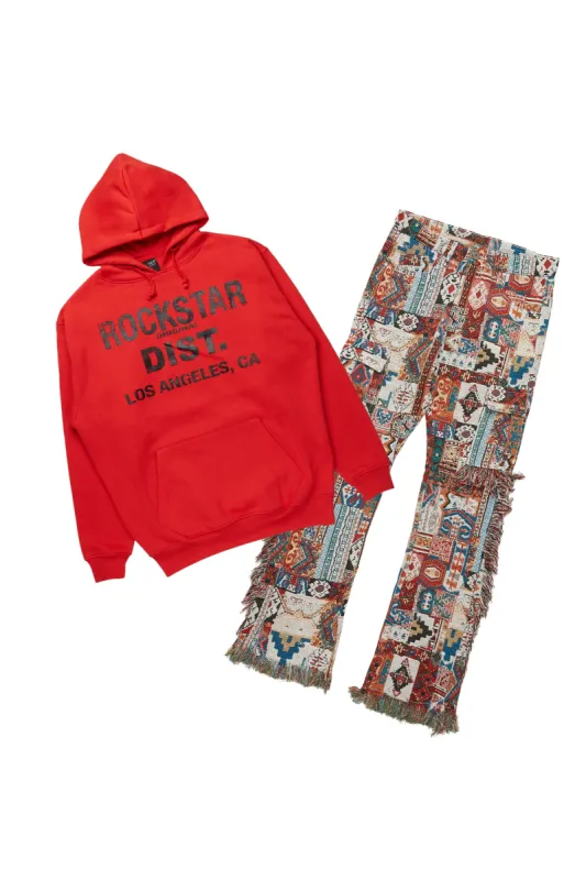 Lake Red/Black Hoodie/Tapestry Jean Bundle sold by Rockstar Original
