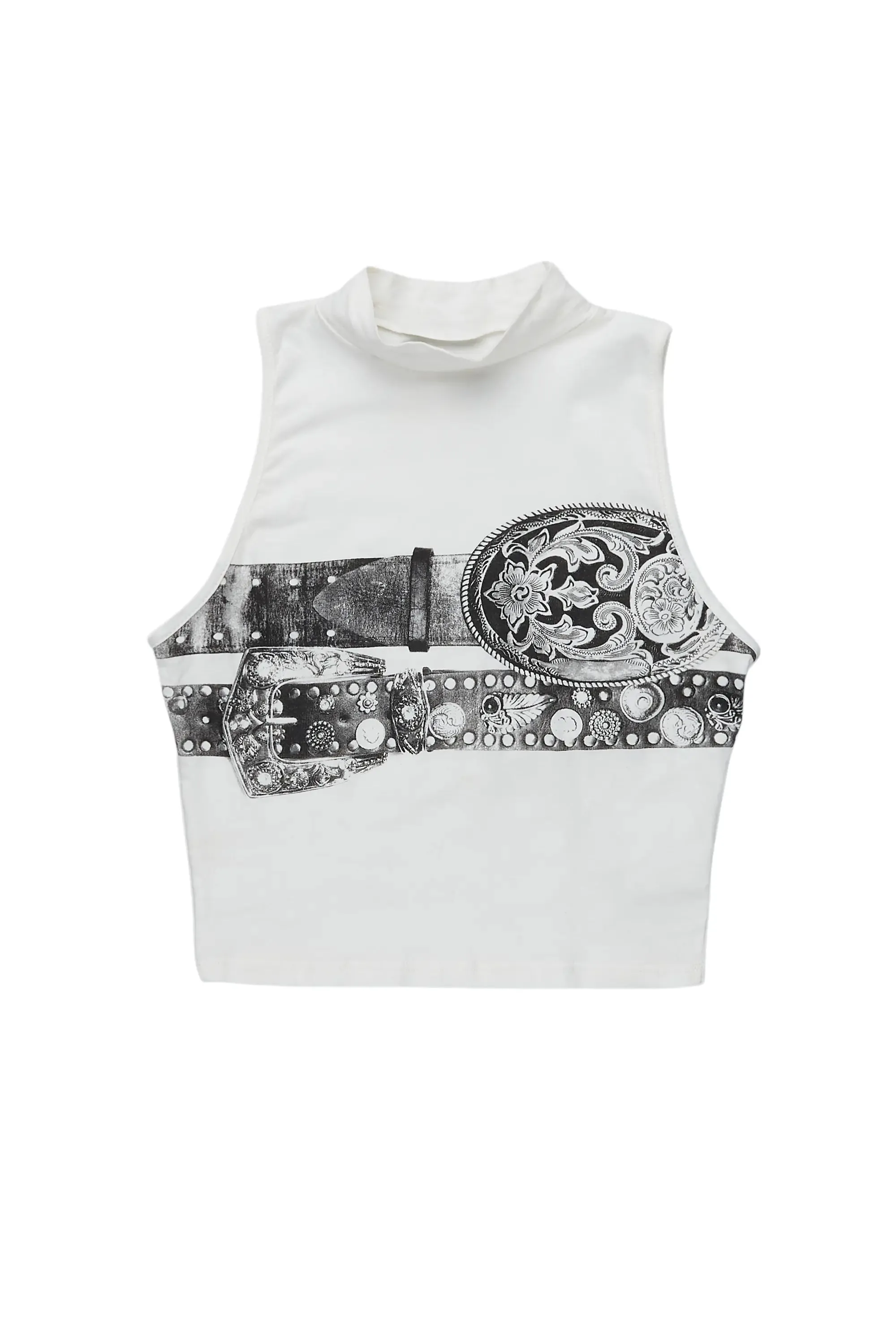 Kyniqua White Tank Top sold by Rockstar Original