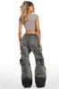 Kaisyna Grey Crop T-Shirt sold by Rockstar Original
