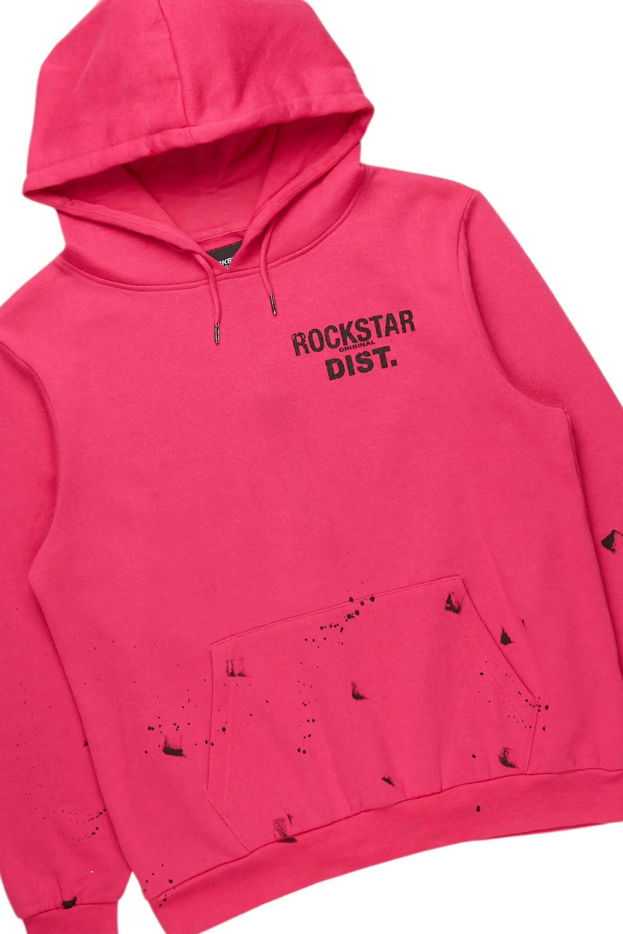 Raffer Fuchsia Hoodie Baggy Fit Pant Track Set sold by Rockstar Original product image thumbnail 2