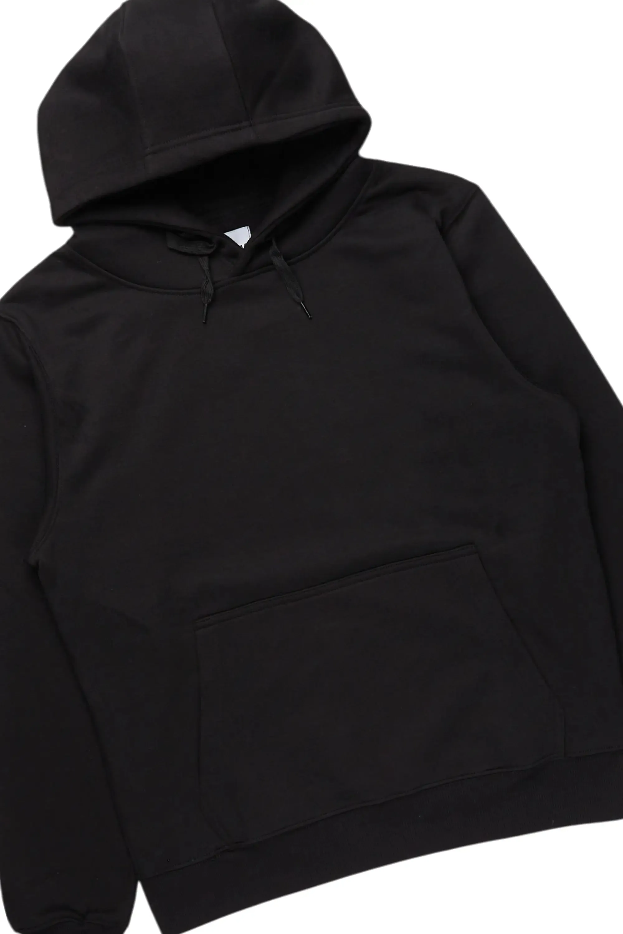 Basic Black Hoodie/Cargo Sweat Pant Set sold by Rockstar Original product image thumbnail 2