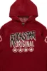 Diandra Red Mohair Hoodie sold by Rockstar Original