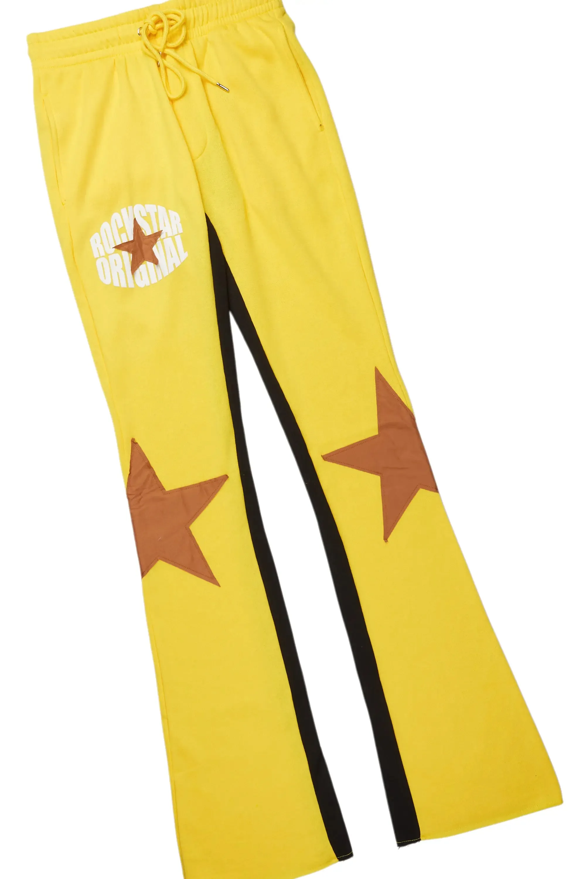 Devontae Yellow Super Stacked Trackset sold by Rockstar Original product image thumbnail 3