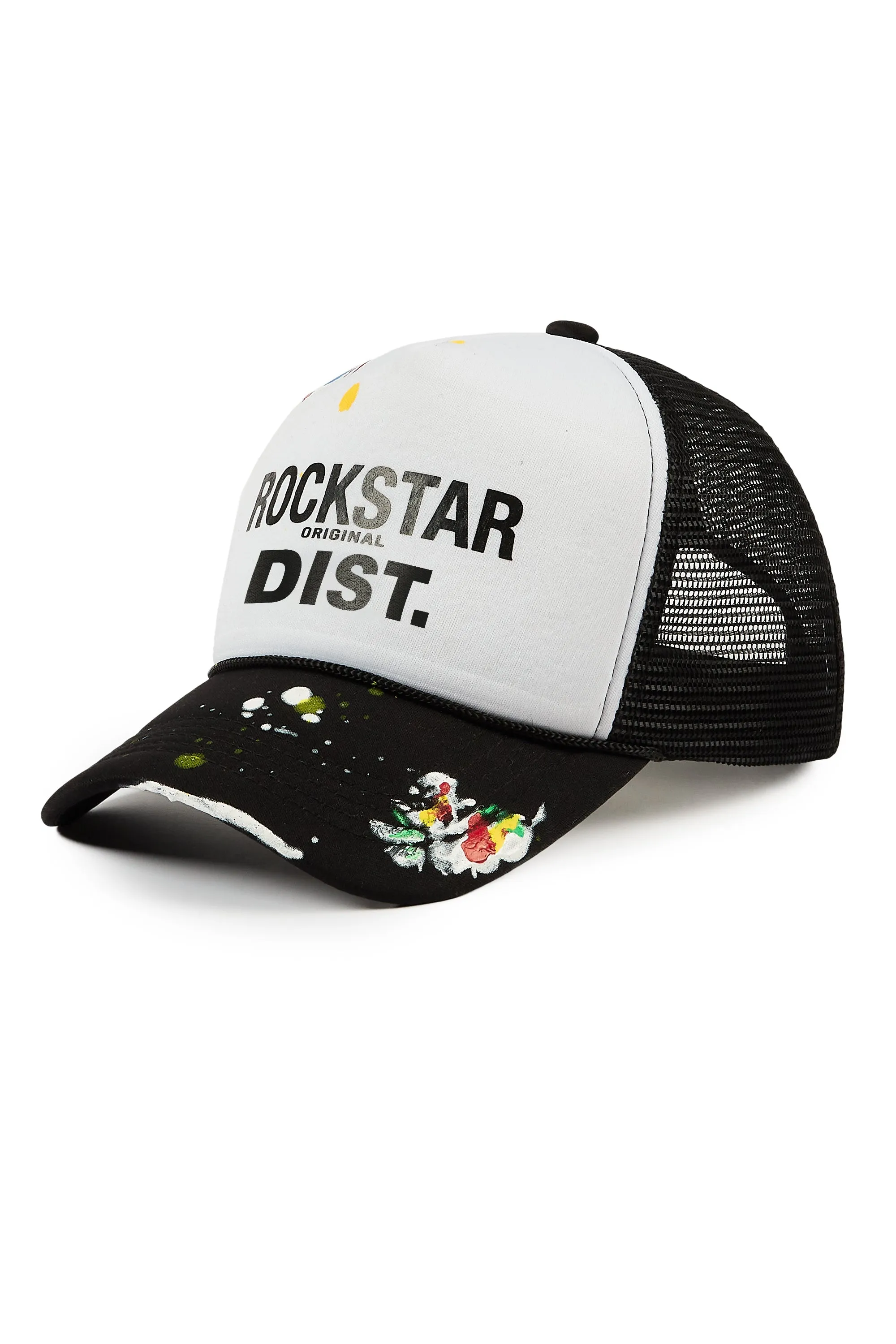 Good Side Only White/Black Trucker Hat sold by Rockstar Original product image thumbnail 2