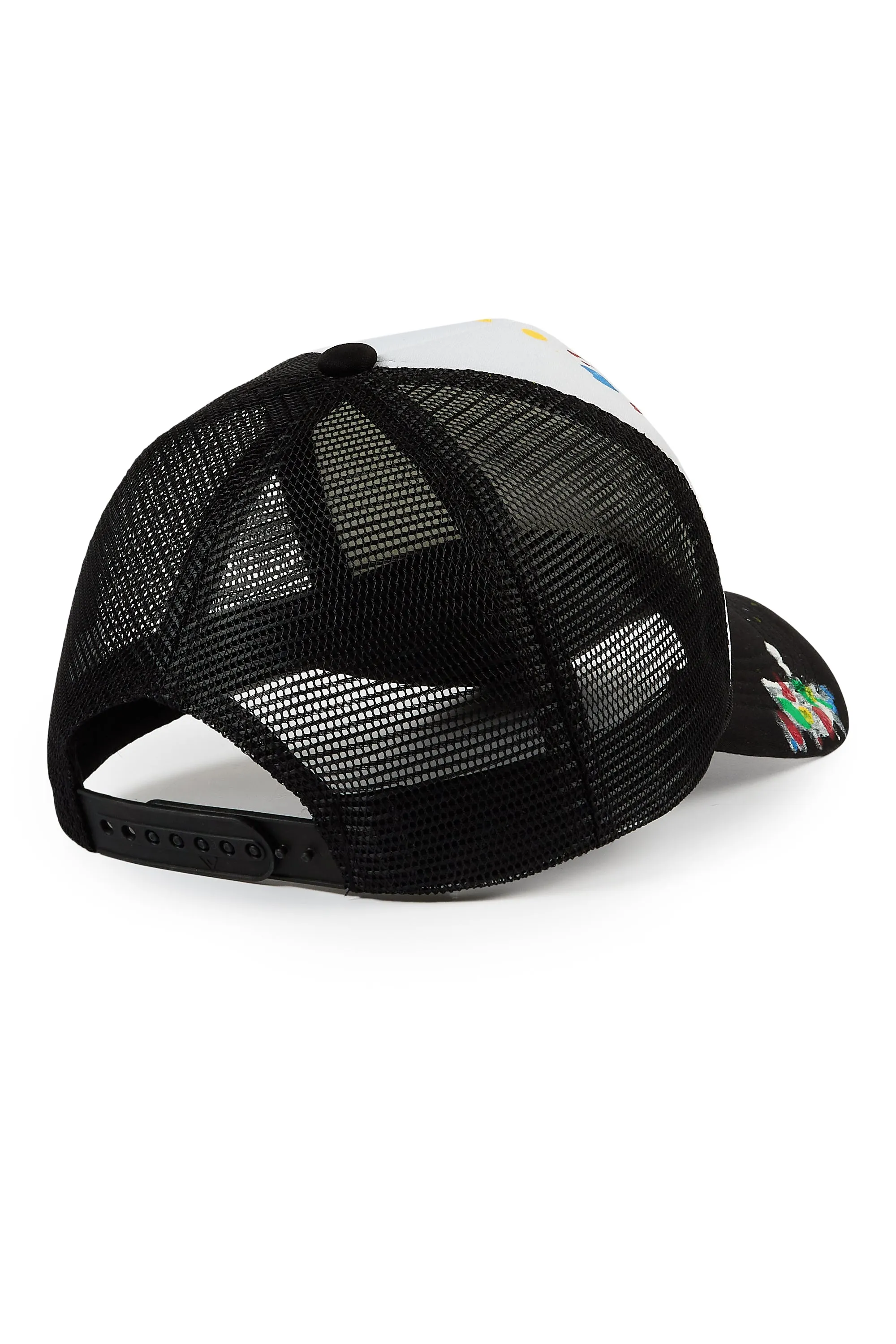 Good Side Only White/Black Trucker Hat sold by Rockstar Original product image thumbnail 3