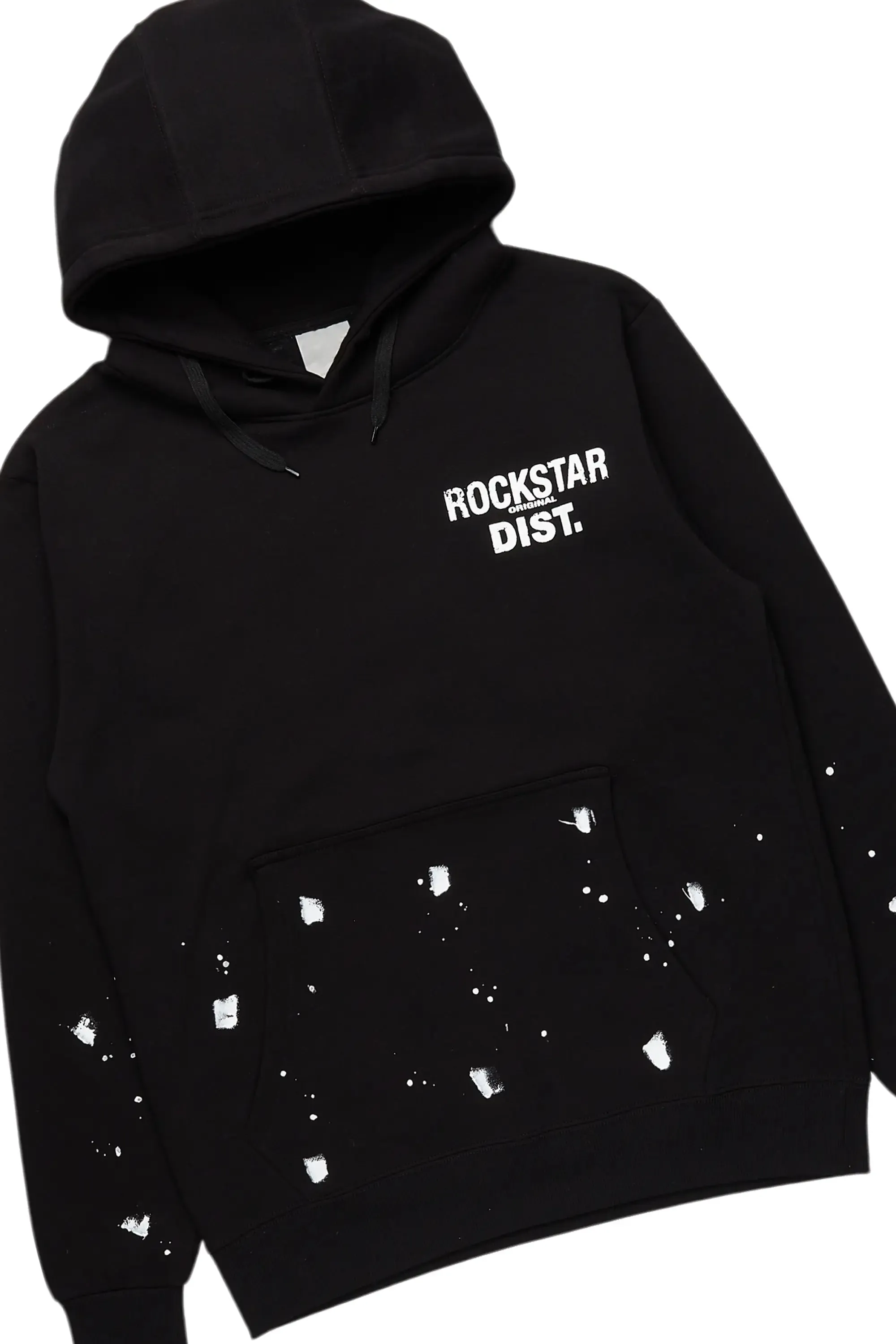 Raffer Black Hoodie/Jogger Sweat Track Set sold by Rockstar Original product image thumbnail 2