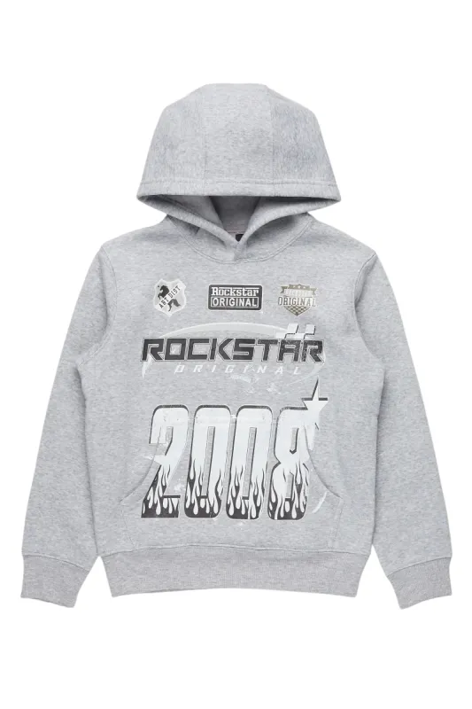Boys Amos Grey Graphic Hoodie sold by Rockstar Original