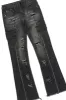 Boys Bloke Black Hoodie/Stacked Flare Jean Set sold by Rockstar Original