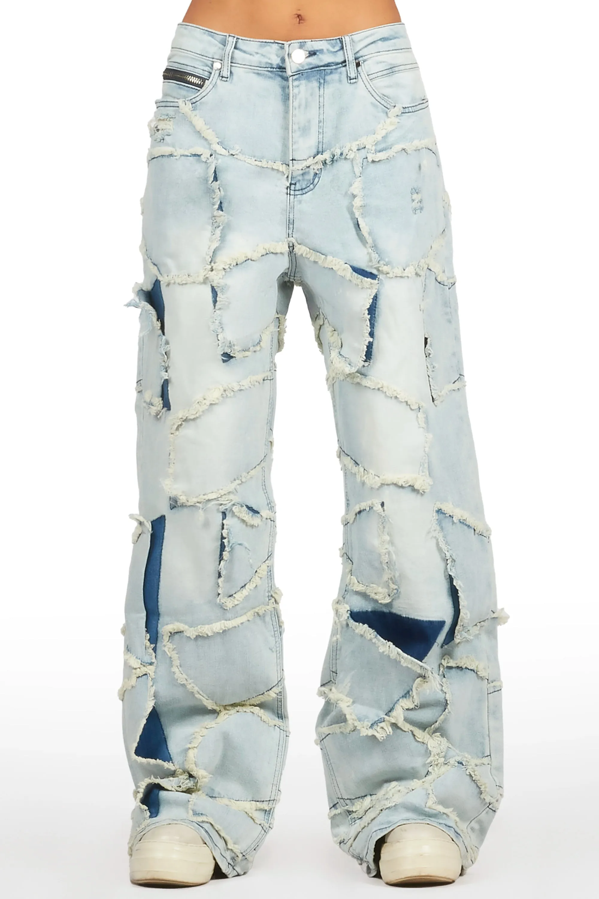 Shae Light Wash Baggy Jean sold by Rockstar Original