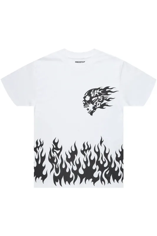 Arais White Oversized T-Shirt sold by Rockstar Original