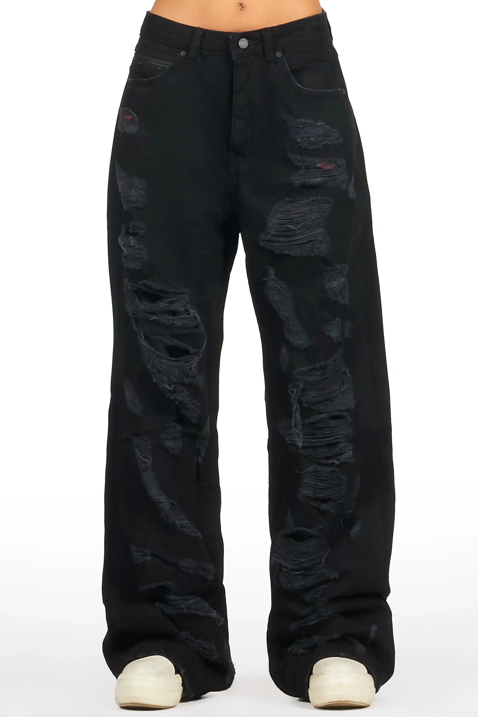 Tamyra Black Baggy Jean sold by Rockstar Original