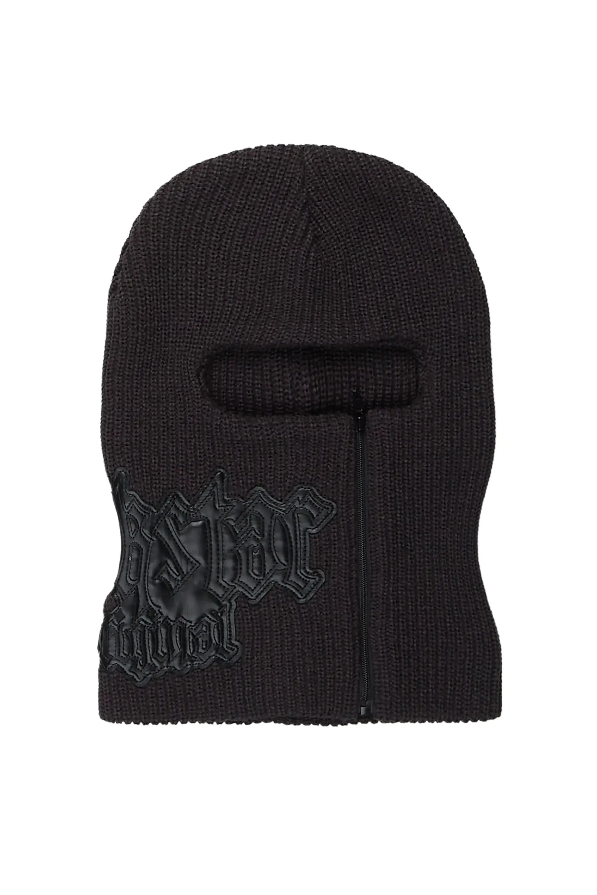 Boys Zaya Black Rubber Patch Ski Mask sold by Rockstar Original