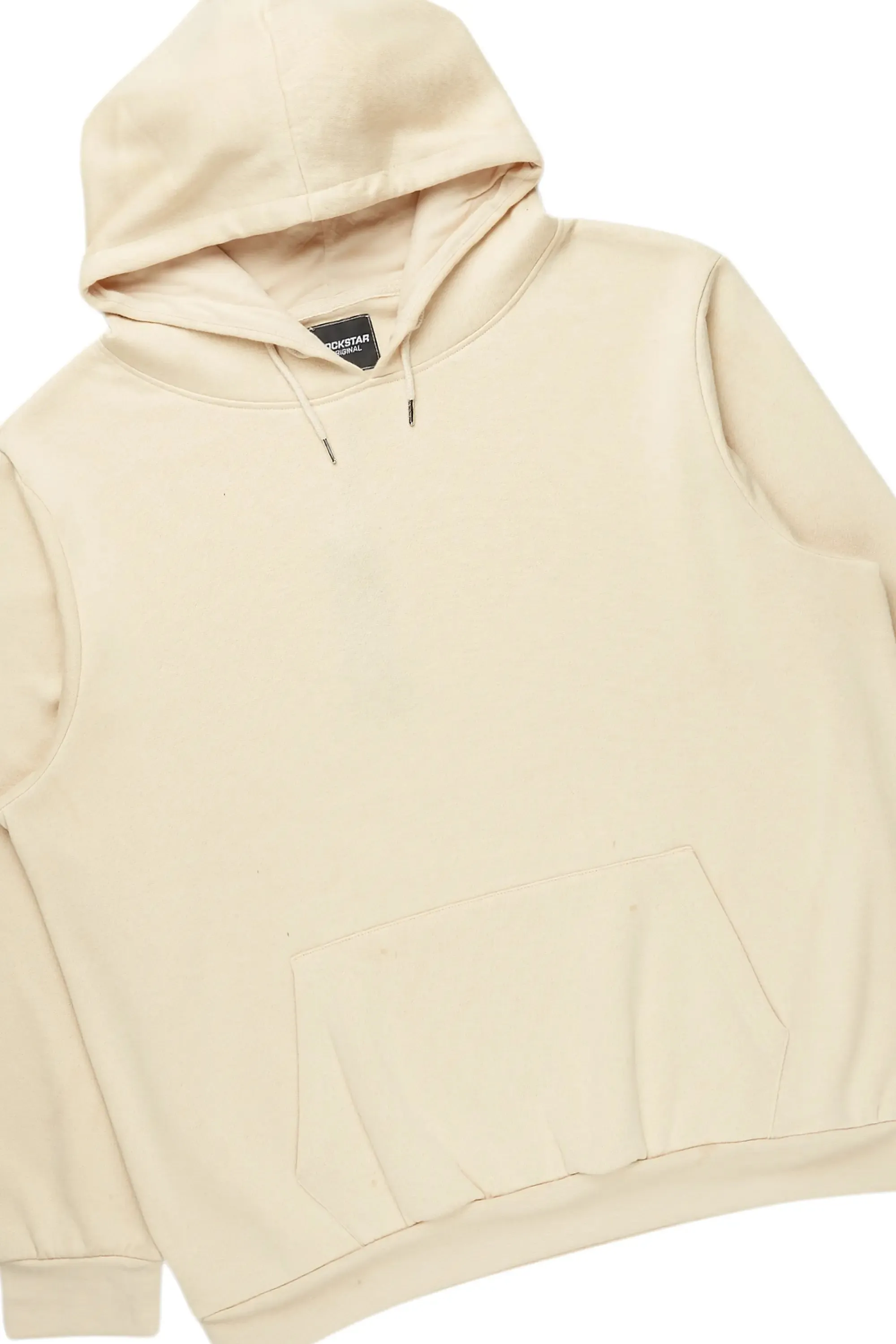 Basic Beige Hoodie/Slim Fit Track Set sold by Rockstar Original product image thumbnail 2