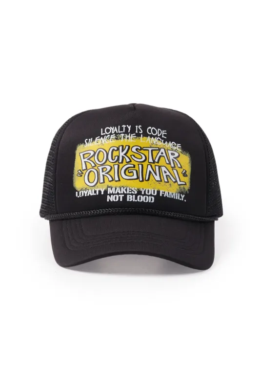 Bridgette Black Trucker Hat sold by Rockstar Original