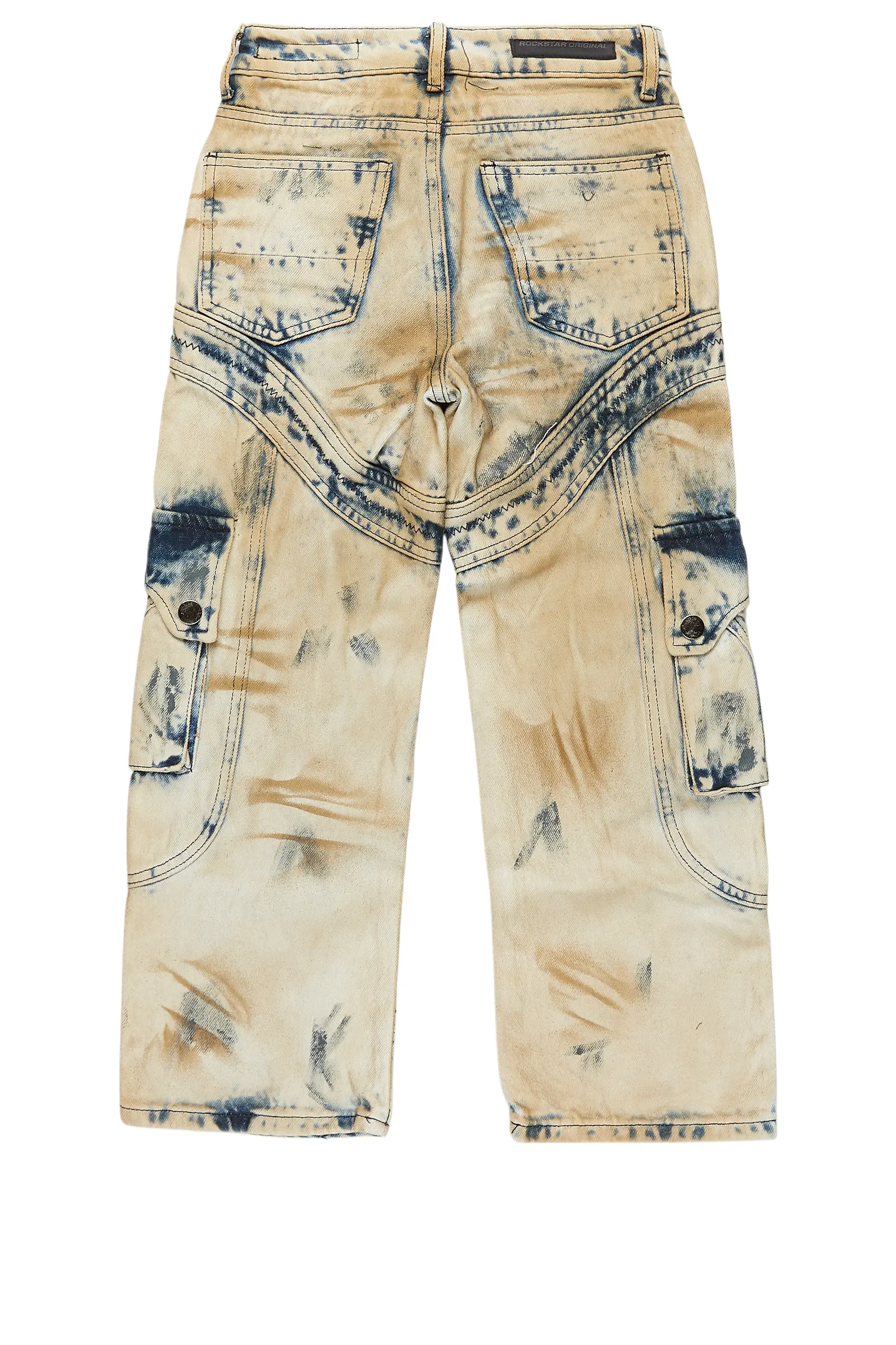 Boys Denmot Blue Baggy Fit Jean sold by Rockstar Original product image thumbnail 3