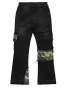 Boys Zeta Black Stacked Flare Jean sold by Rockstar Original