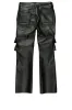 Girls Khaza Black  PU Leather Jean sold by Rockstar Original