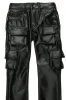Girls Khaza Black  PU Leather Jean sold by Rockstar Original