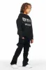 Boys Gentry Black Stacked Flare Jean sold by Rockstar Original