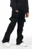 Boys Gentry Black Stacked Flare Jean sold by Rockstar Original