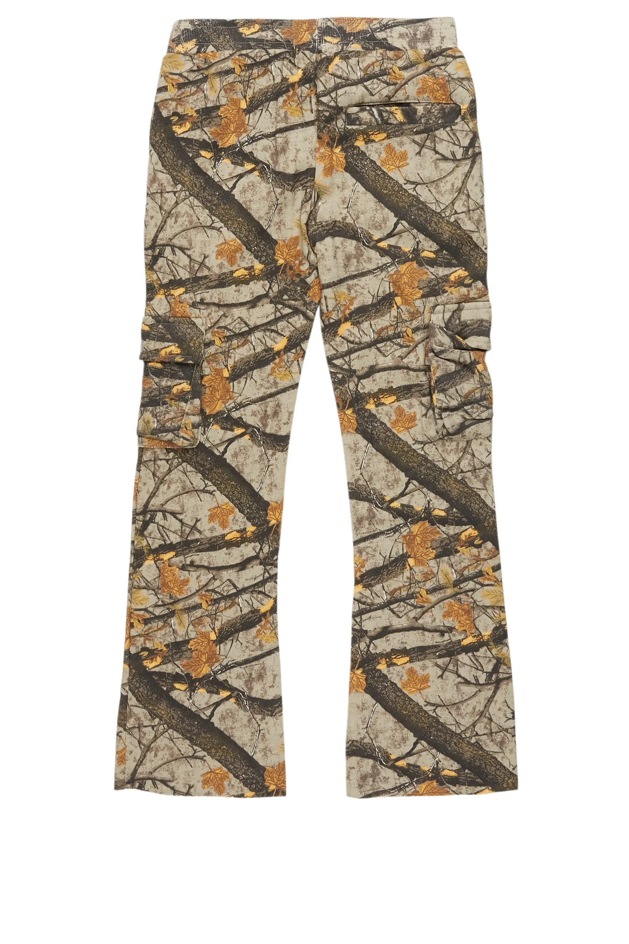 Boys Admir Tree Camo Stacked Flare Pant sold by Rockstar Original product image thumbnail 3
