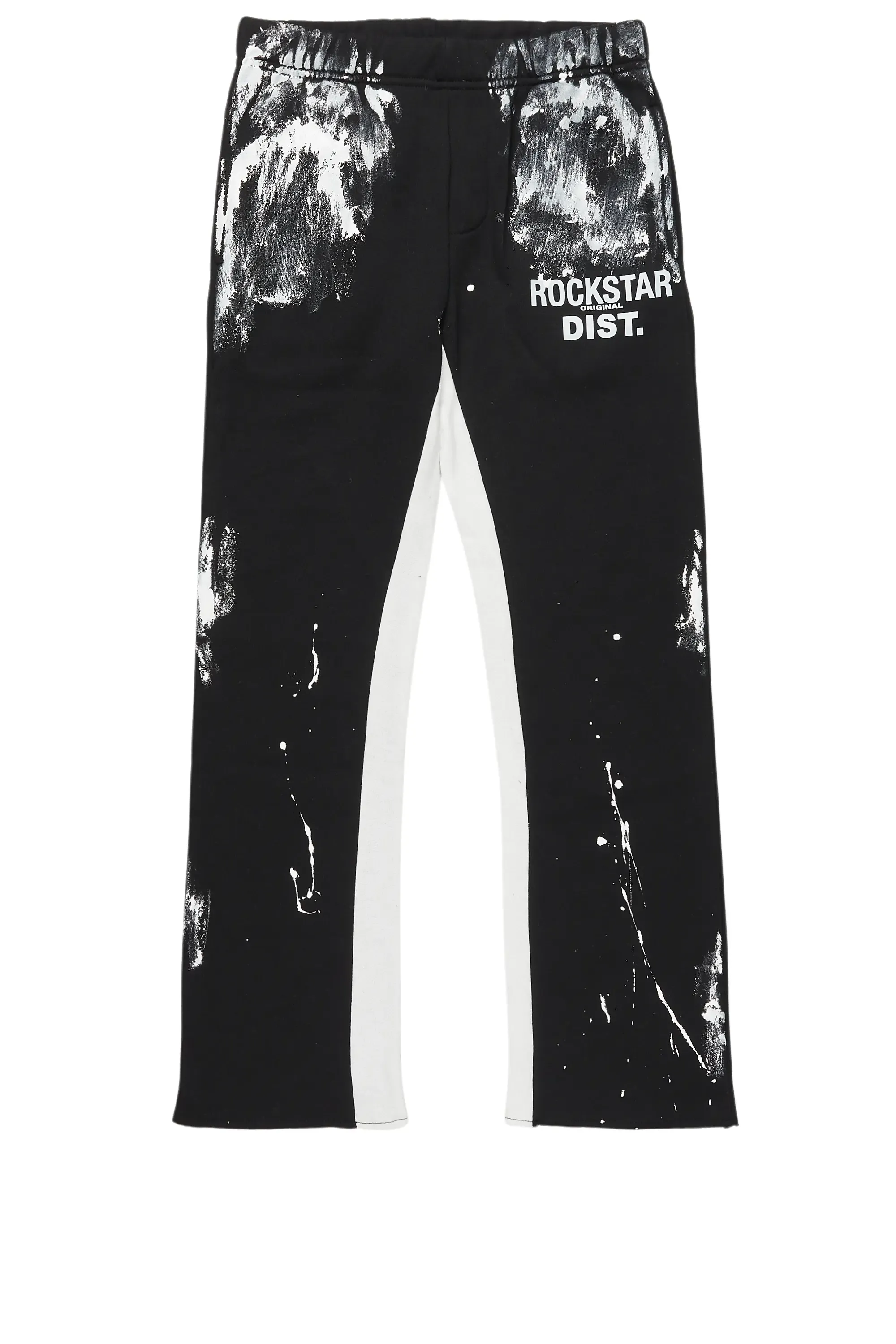 Boys Filip Black Baggy Fit Trackpant sold by Rockstar Original