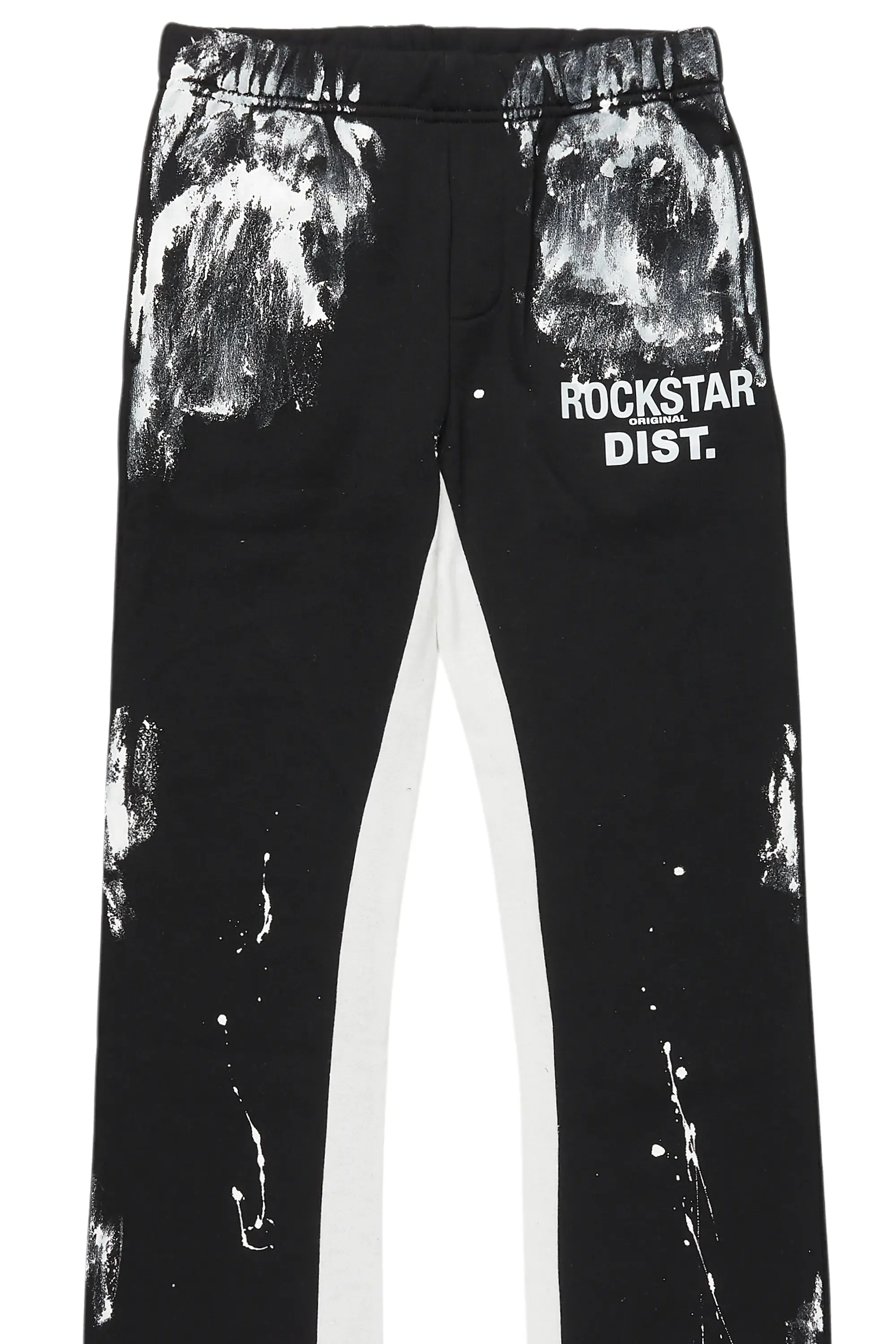 Boys Filip Black Baggy Fit Trackpant sold by Rockstar Original product image thumbnail 2