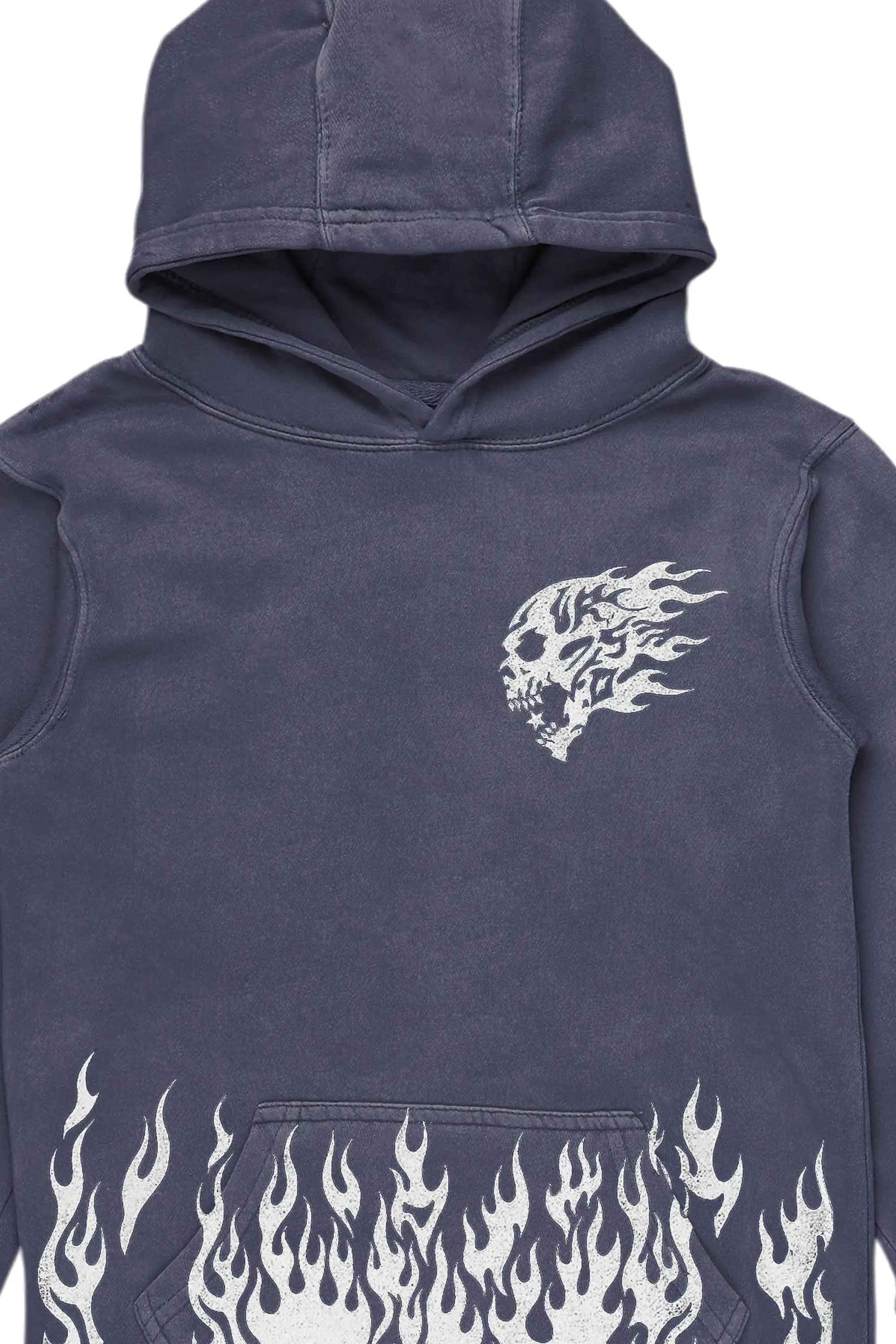 Boys Bubble Vintage Navy Graphic Hoodie sold by Rockstar Original product image thumbnail 2