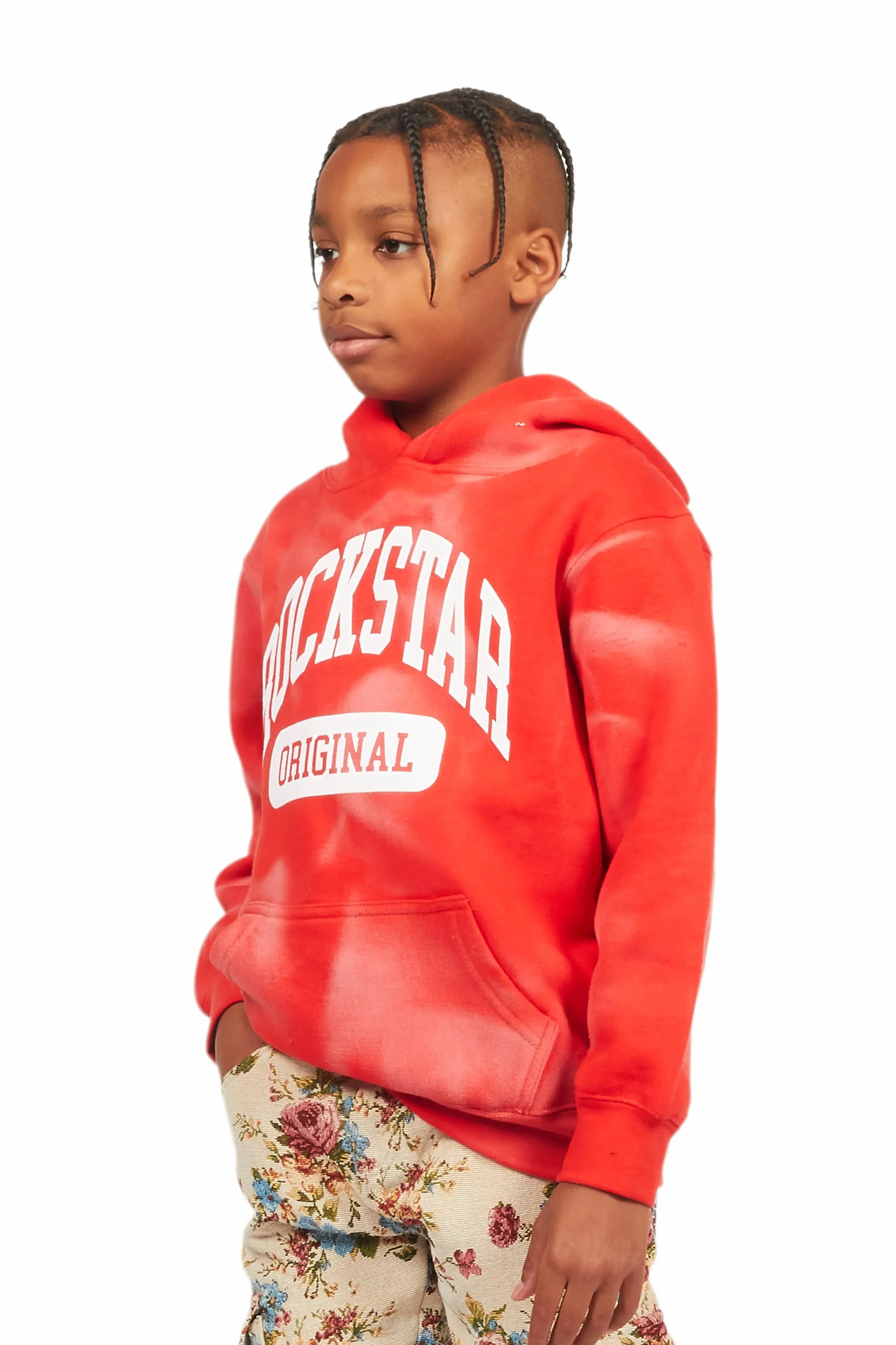 Boys Member Red Graphic Hoodie sold by Rockstar Original product image thumbnail 5