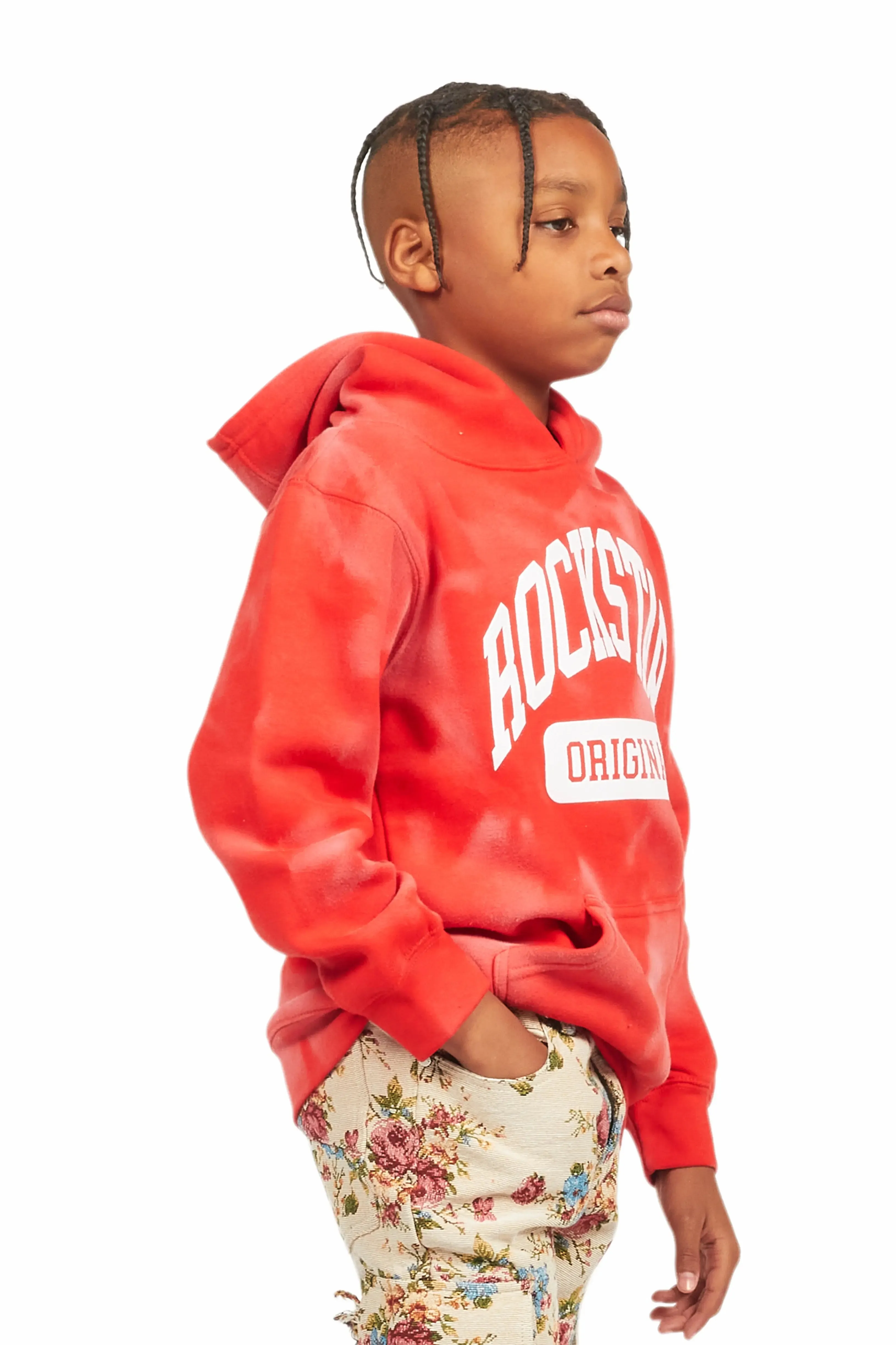 Boys Member Red Graphic Hoodie sold by Rockstar Original product image thumbnail 3