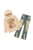 Boys Soweto Vintage Beige Hoodie/Stacked Flare Jean Set sold by Rockstar Original