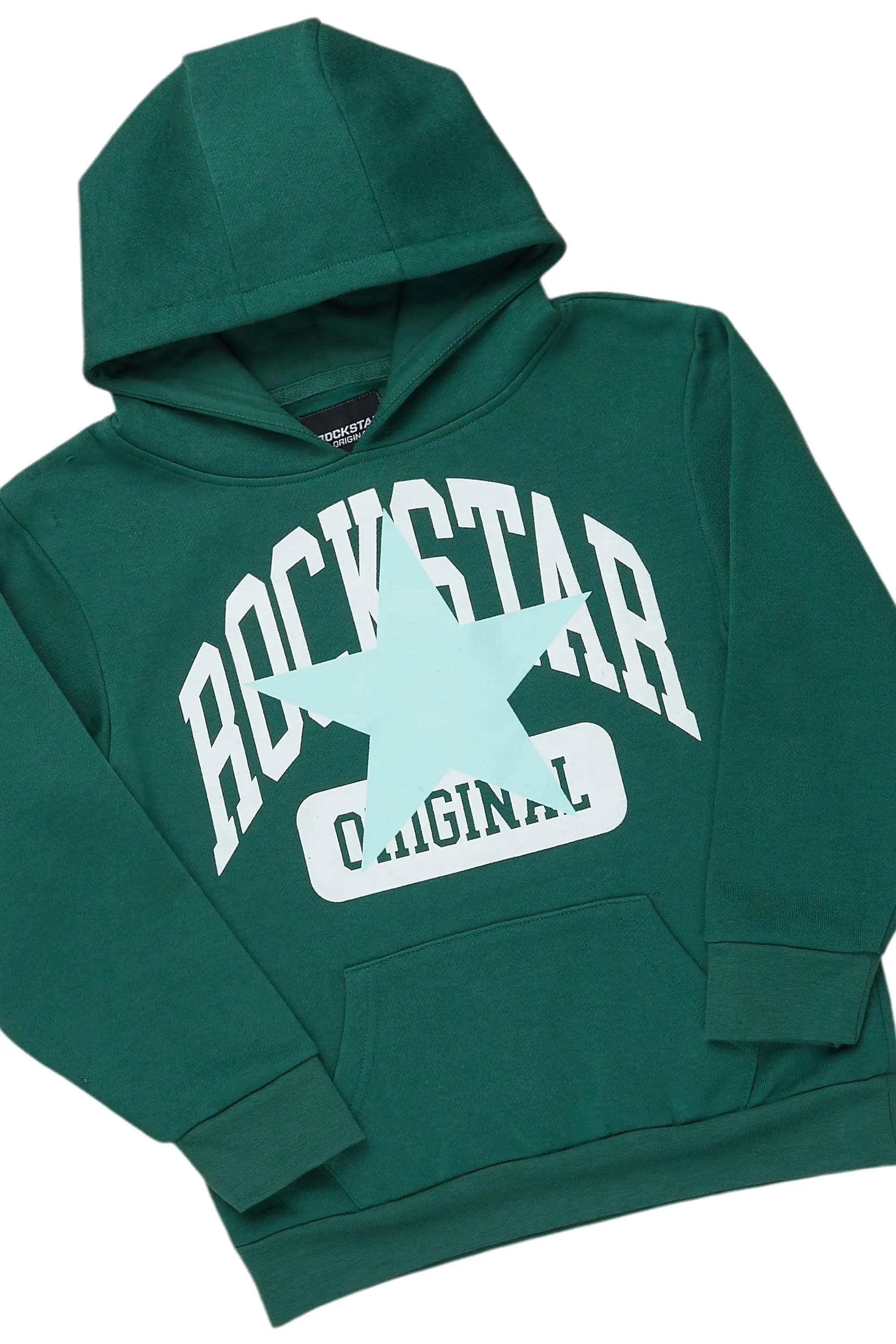 Boys Mallo Green Baggy Fit Pant Set sold by Rockstar Original product image thumbnail 2