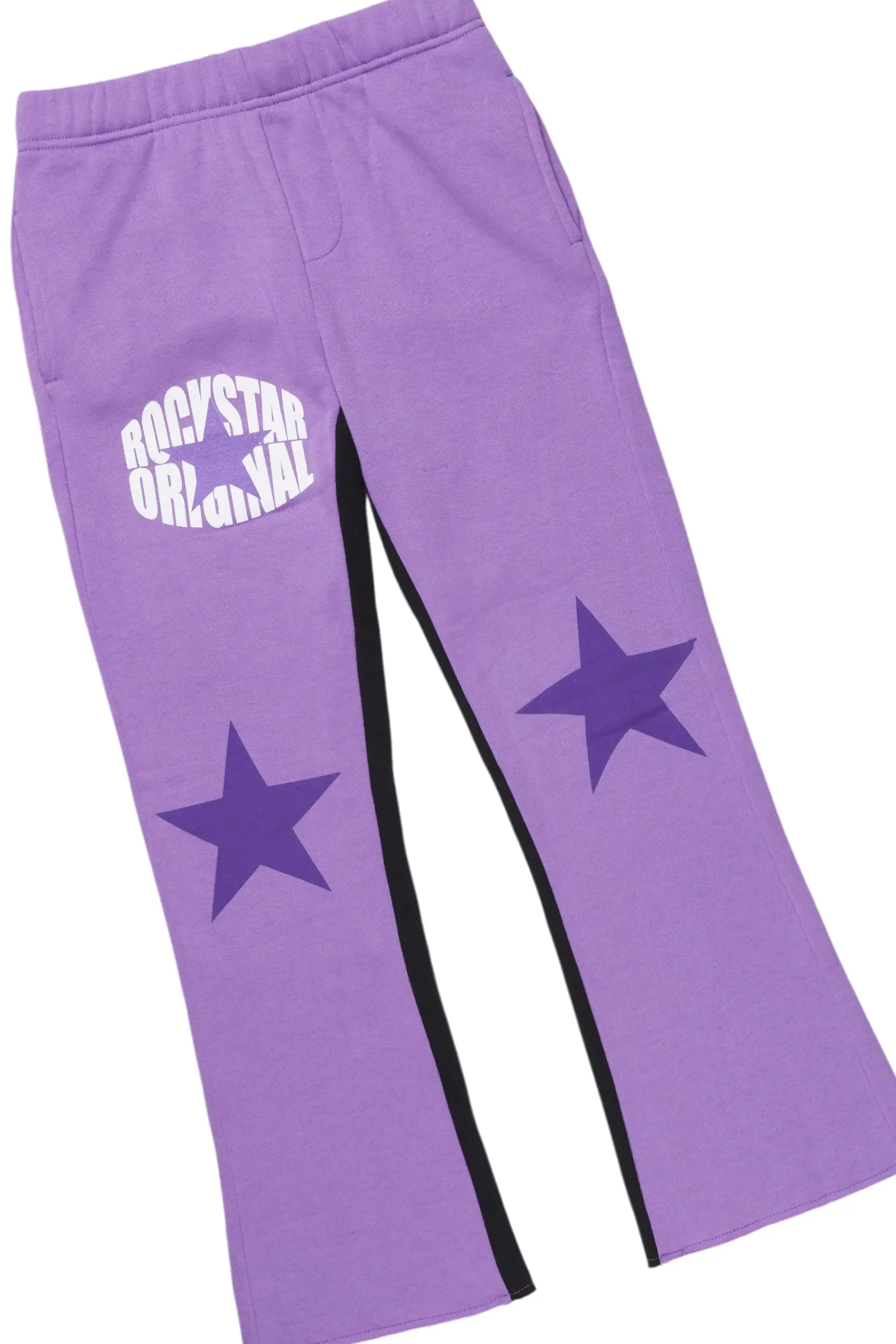Boys Lucio Purple Baggy Fit Pant Set sold by Rockstar Original product image thumbnail 3